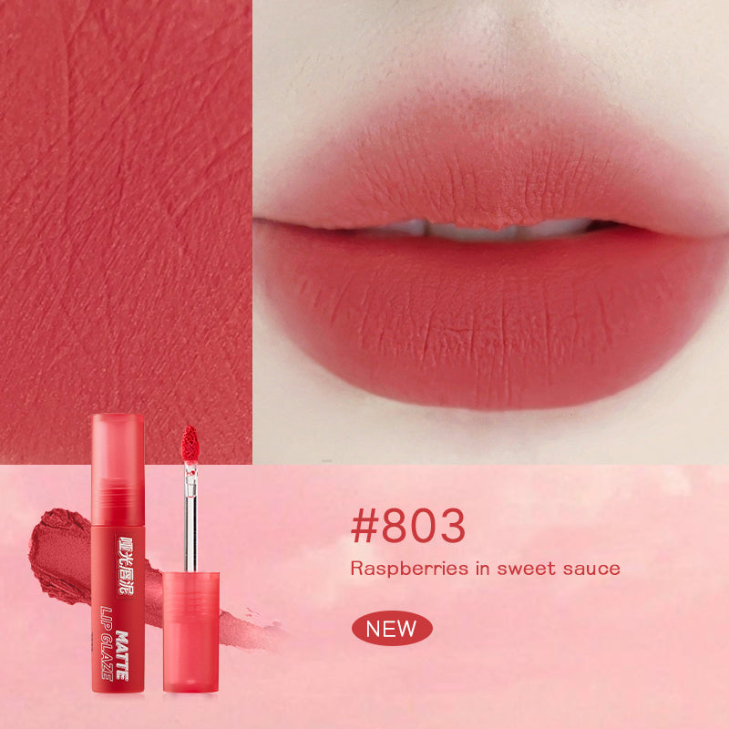 JILL LEEN Matte Lip Glaze - Long Lasting Non-Sticky Lip Gloss with High Pigment, Vegan & Cruelty Free - Perfect for Everyday Wear, Date Night & Special Occasions