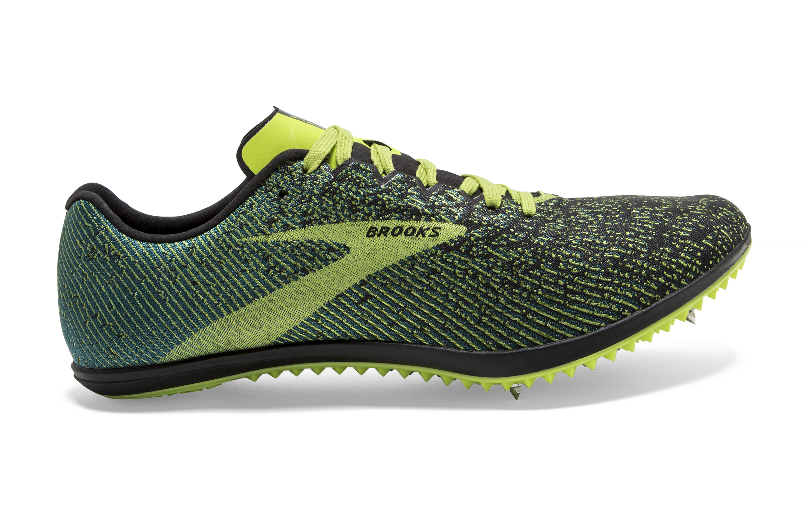 Men's Mach 19 Running Shoes - Black/Shoots/Blue Grass - Lightweight Athletic Sneakers for Jogging, Training & Gym Workouts