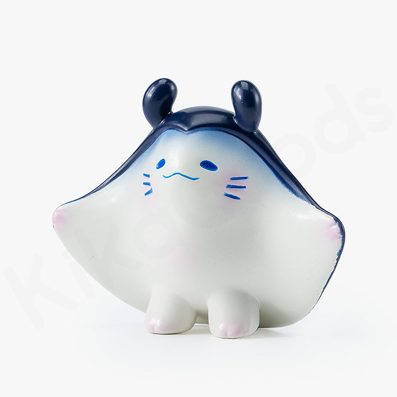 Penny's Box Manta Ray Limited Edition Collectible Figure - Cute Anime Stuffed Animal Toy for Home Decor, Gift, and Kawaii Collection