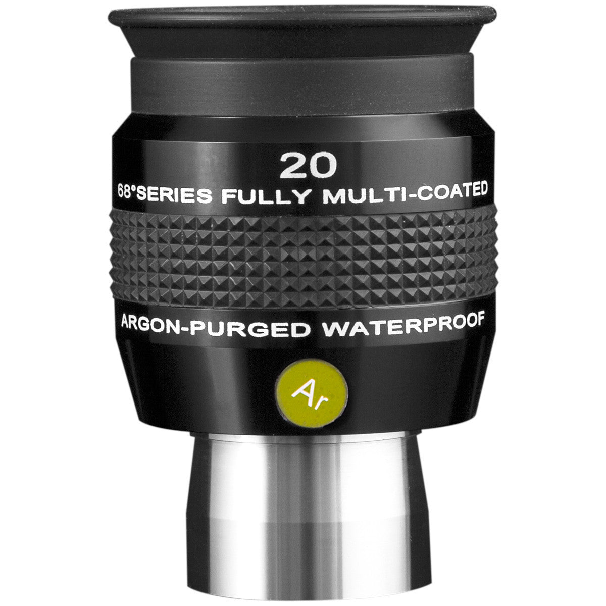 Explore Scientific 68° Series 20mm Waterproof Eyepiece - Wide Angle Telescope Lens for Astronomy & Stargazing | Durable Waterproof Design for Outdoor Observation & Night Sky Exploration