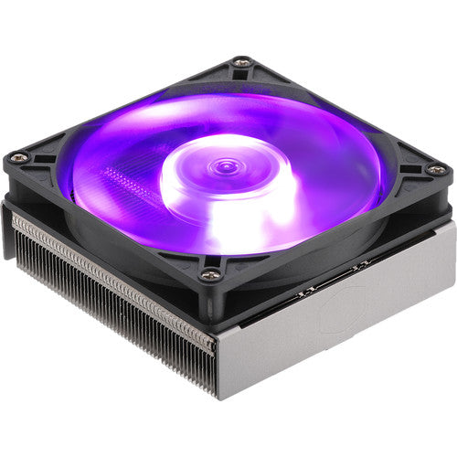MasterAir G200P RGB Low Profile CPU Cooler - Compact & Quiet Cooling for Small Form Factor PCs, Gaming Rigs, and Home Theater Systems