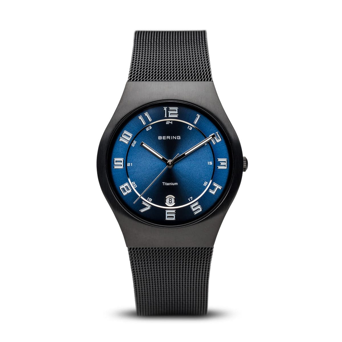 BERING 11937-227 Classic Men's Watch - Stainless Steel, Water Resistant, Minimalist Design - Perfect for Business, Casual & Formal Occasions