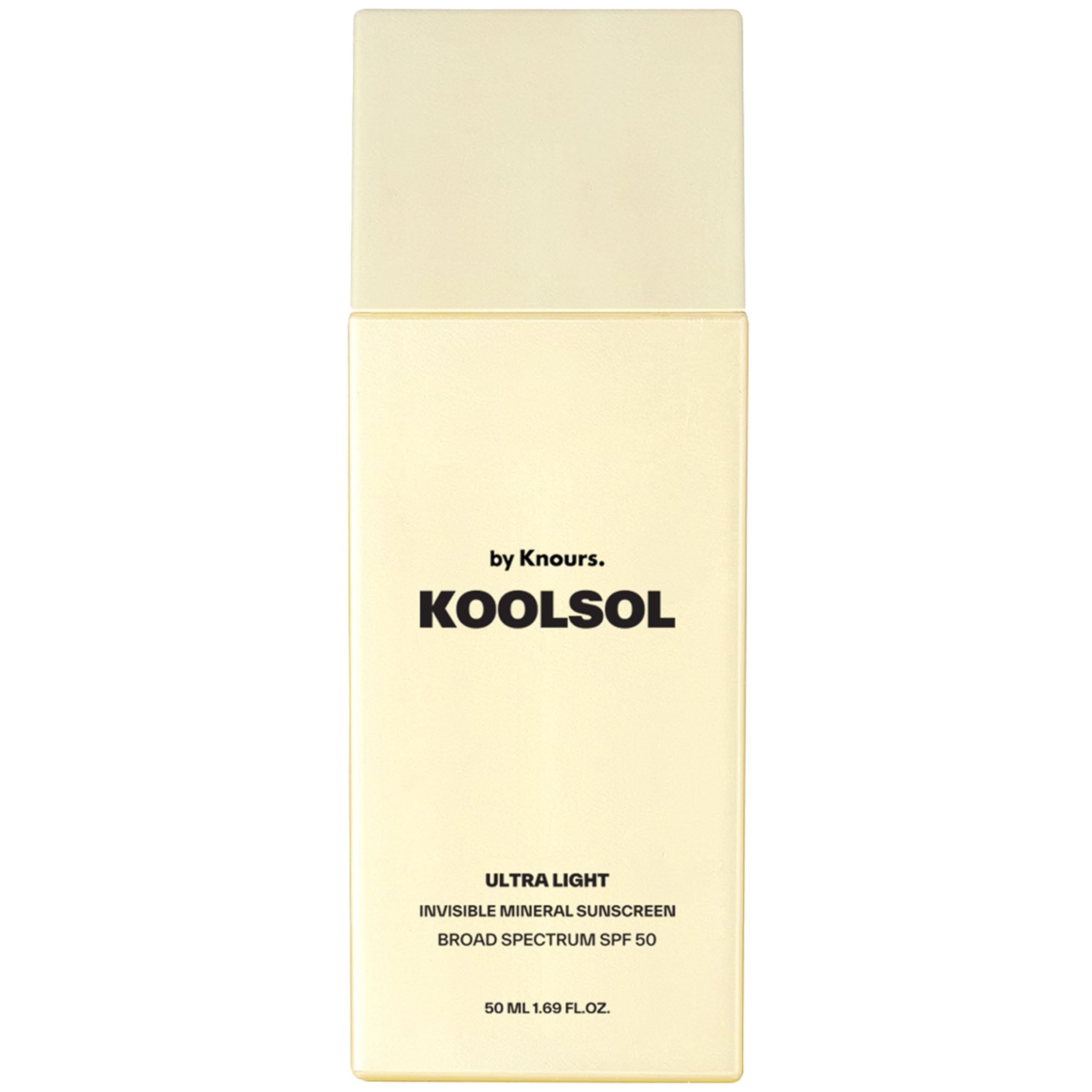 Knours SPF 50 Mineral Sunscreen - Lightweight & Moisturizing for All Skin Types | Daily Face Protection