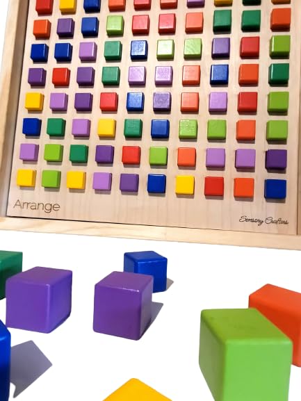 Montessori Sensory Board - Large Tactile Activity Wall Panel for Kids | DIY Busy Board for Autism & Sensory Play | Educational Toy for Toddlers & Children with Special Needs | Perfect for Home, Classroom & Therapy Use