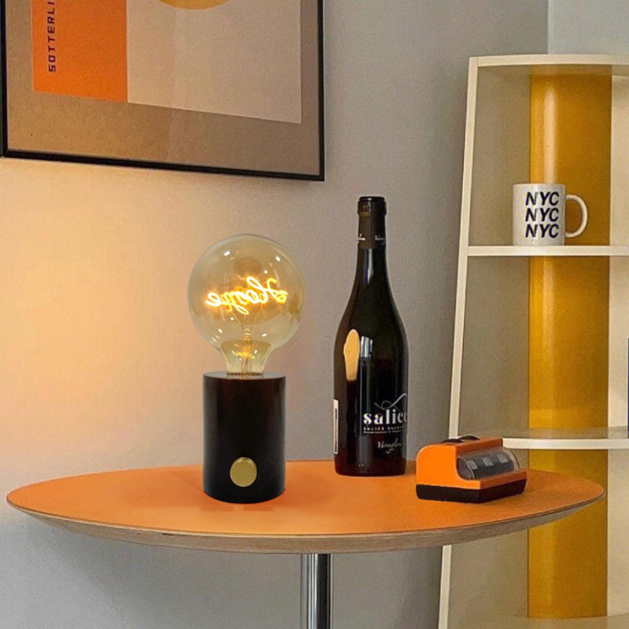 Modern LED Table Lamp with USB Port - Adjustable Brightness & 3 Color Modes for Bedroom, Living Room, Office - Energy Saving Night Light & Reading Lamp