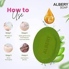LYUD ALBERY Moisturizing Soap Bar with Aloe Vera & Vitamin E - Pack of 5 - Gentle Cleansing for Sensitive Skin, Daily Face & Body Wash, Natural Skincare Gift Set