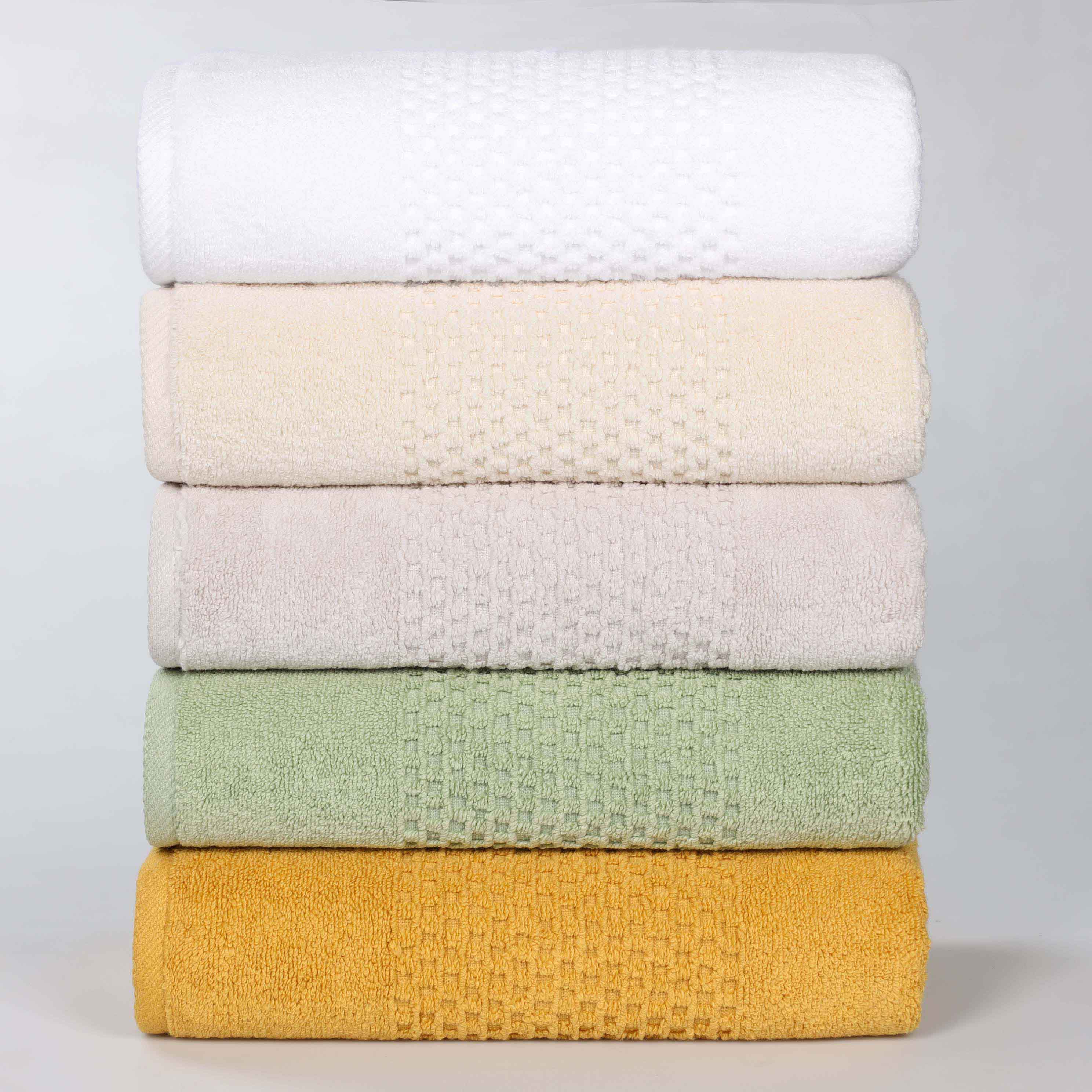 Playa Zero Twist Cotton Solid Waffle Textured Bath Sheets - Ultra Soft & Absorbent Set of 2 | Luxury Spa & Bathroom Essentials for Hotels & Home Use