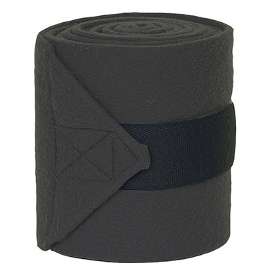 Black Polo Wraps for Horses - Breathable & Durable Leg Protection for Riding, Training & Show Jumping | Perfect for Equestrian Sports & Stable Use
