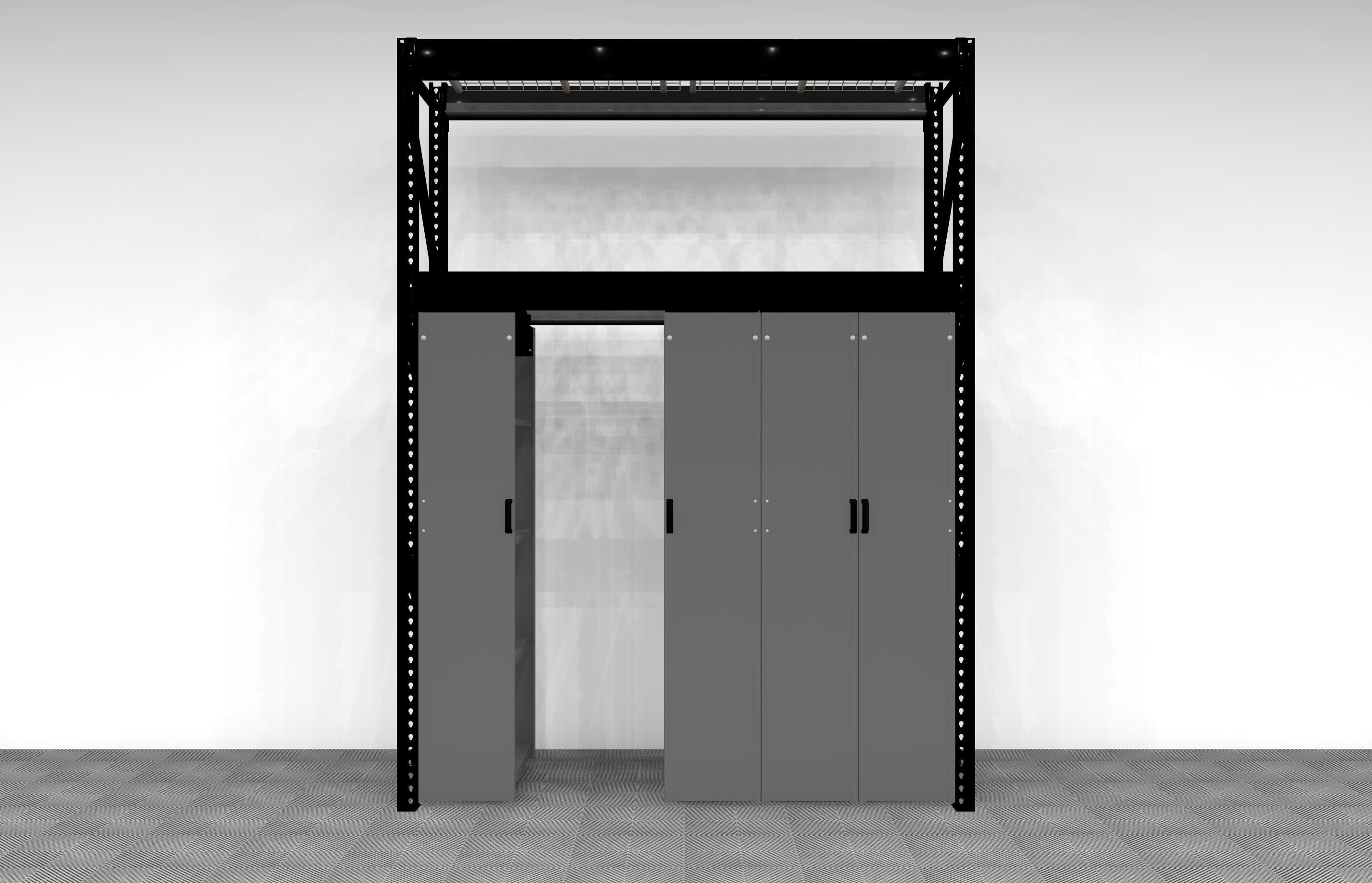 Levrack Heavy Duty Storage Shelving Units - Durable Metal Shelves for Garage, Warehouse & Home Organization