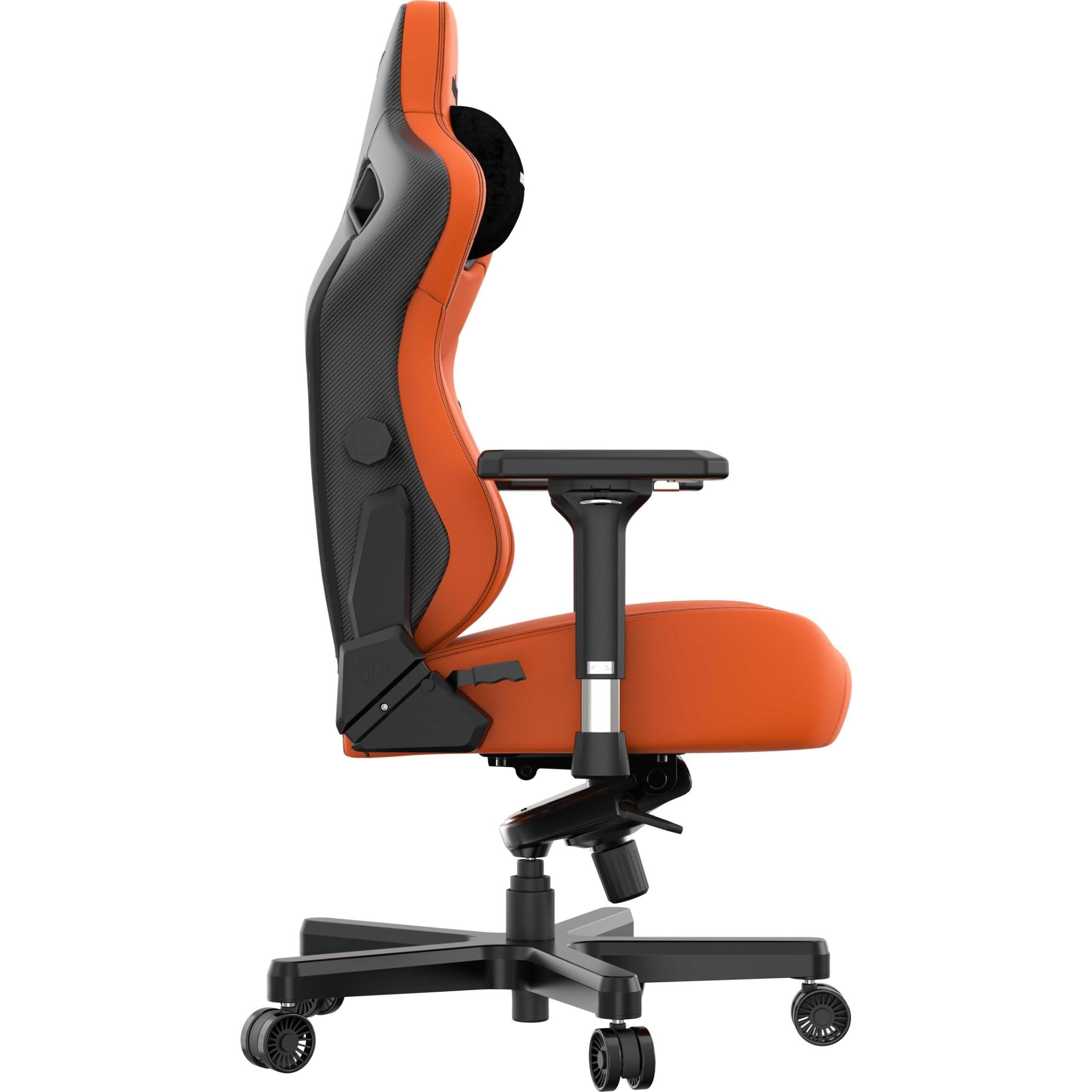 Anda Seat Kaiser 3 Series Premium Gaming Chair - Ergonomic Office Chair with Adjustable Lumbar Support & Headrest, Large Size in Vibrant Orange | Perfect for PC Gaming, Esports, and Home Office Workstations