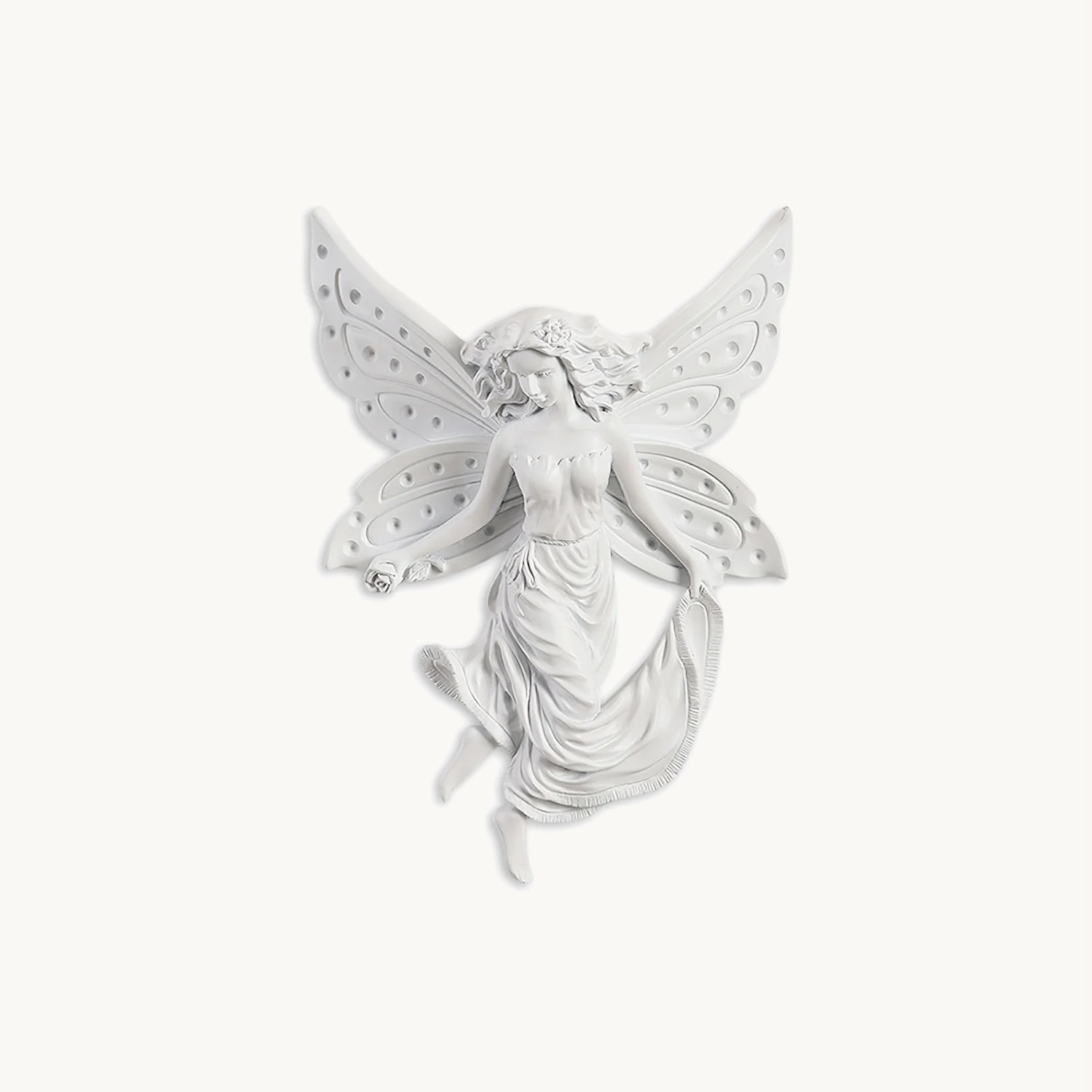 Angel Resin Wall Lamp - Elegant Decorative Lighting for Bedroom, Living Room & Hallway - Perfect for Home Decor & Ambient Lighting