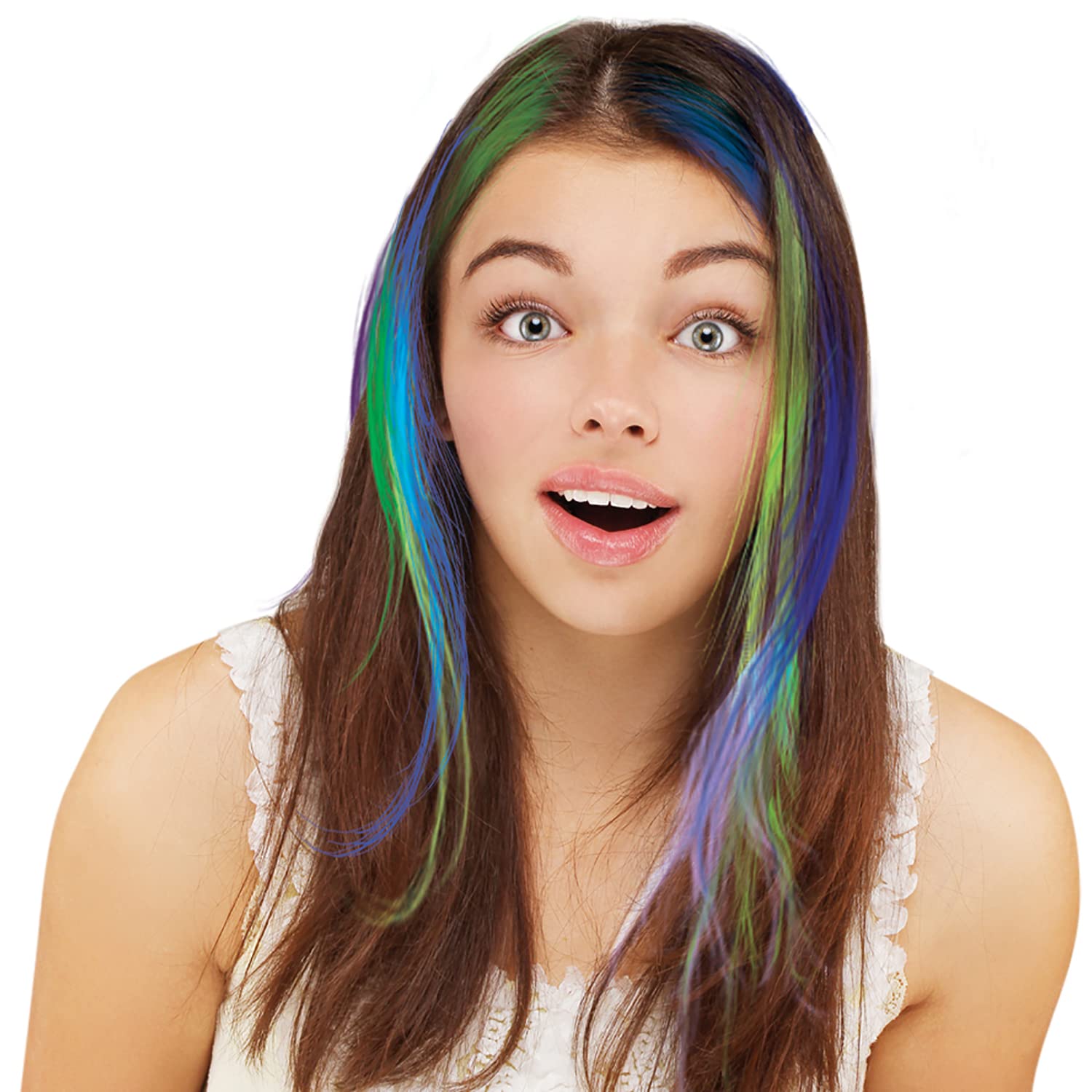 Diamond Toys 3304 Cool Hair Hobby Time - 10-Piece Styling Set for Kids | Perfect for Birthday Gifts, Party Favors & Creative Play
