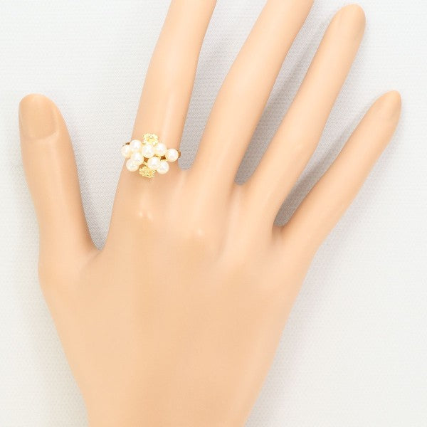 18K Yellow Gold Pearl Ring for Women - Elegant & Timeless Jewelry Gift for Wedding, Anniversary & Special Occasions