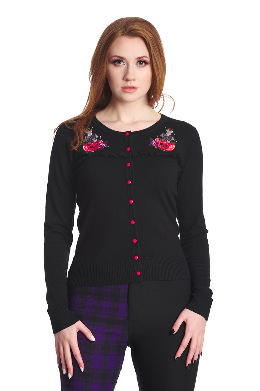 Lost Queen Poison Rip Cardigan - Gothic Lace-Up Long Sleeve Open Front Sweater for Women | Perfect for Halloween, Cosplay, and Dark Fashion Outfits