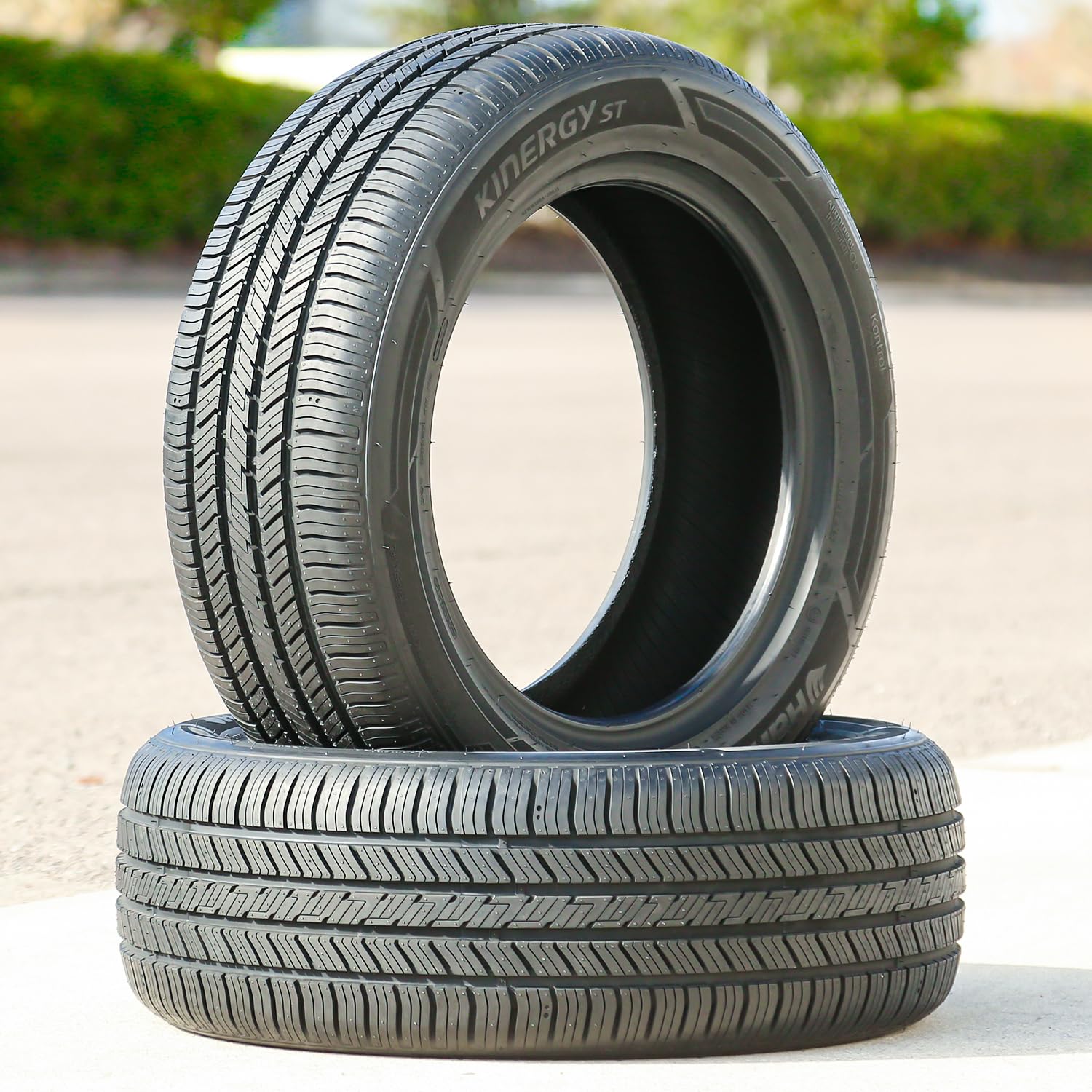 Hankook Kinergy ST (H735) 225/45R17 91H All-Season Performance Tire - Reliable Traction for Sedans & Coupes in Rain, Snow & Dry Conditions