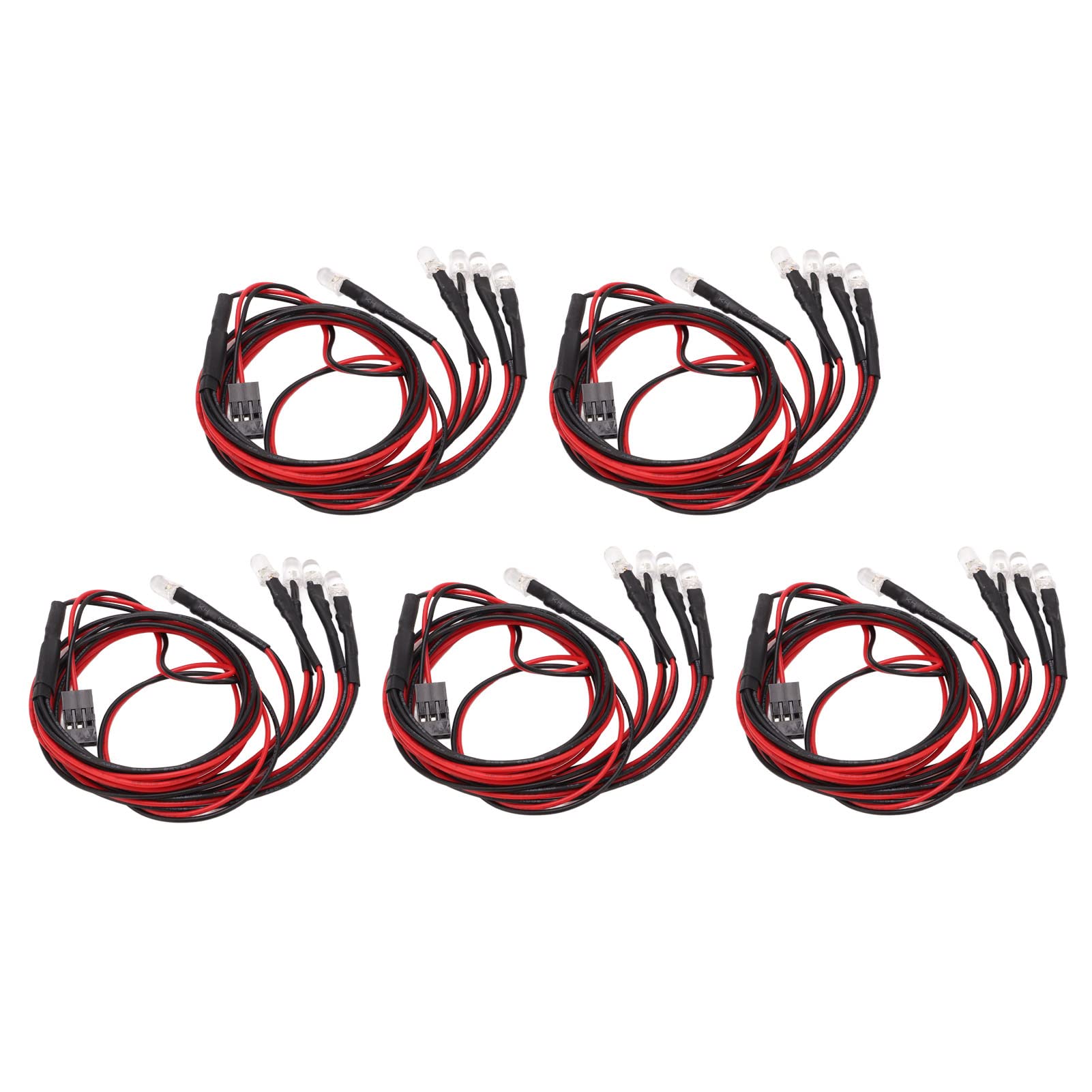 Uxsiya RC Vehicle LED Light Kit - Durable Waterproof Lights for RC Cars, Trucks, Boats - Perfect for Night Racing & Off-Road Adventures