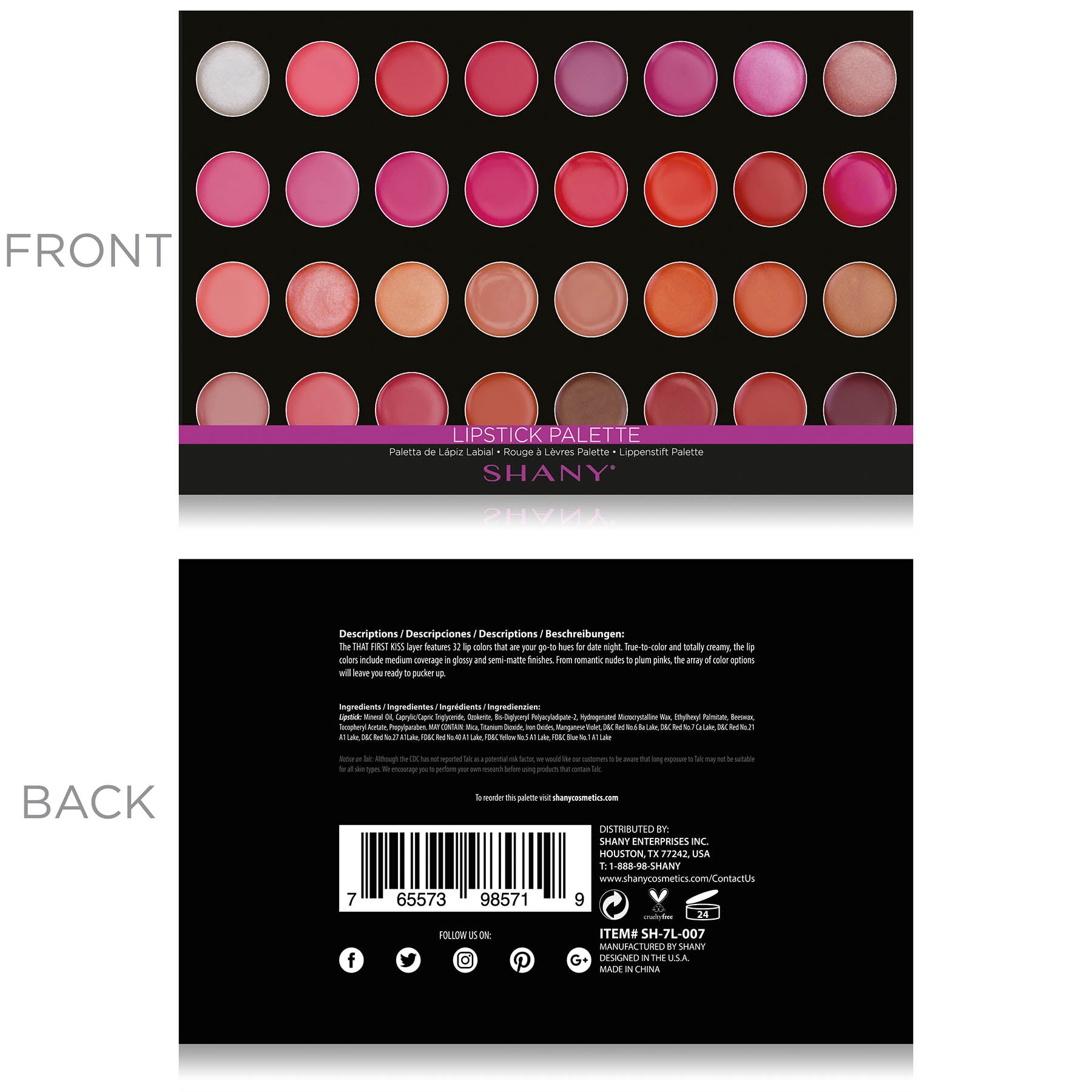 Masterpiece Makeup Kit with 7 Layer Refills - Professional Cosmetic Set for Makeup Artists & Beauty Enthusiasts | Perfect for Travel, Bridal & Everyday Use