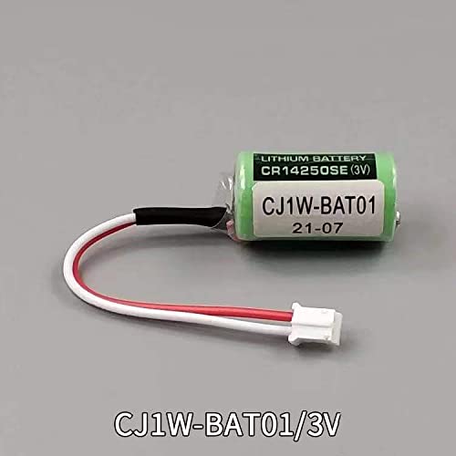 10 Pack CR14250SE 3V Lithium Batteries - Compatible with OMRON CJ1W-BAT01, CP1W-BAT01, CJ1M, CP1H, CP1L PLC - Long-Lasting Power Supply for Industrial Automation & Control Systems
