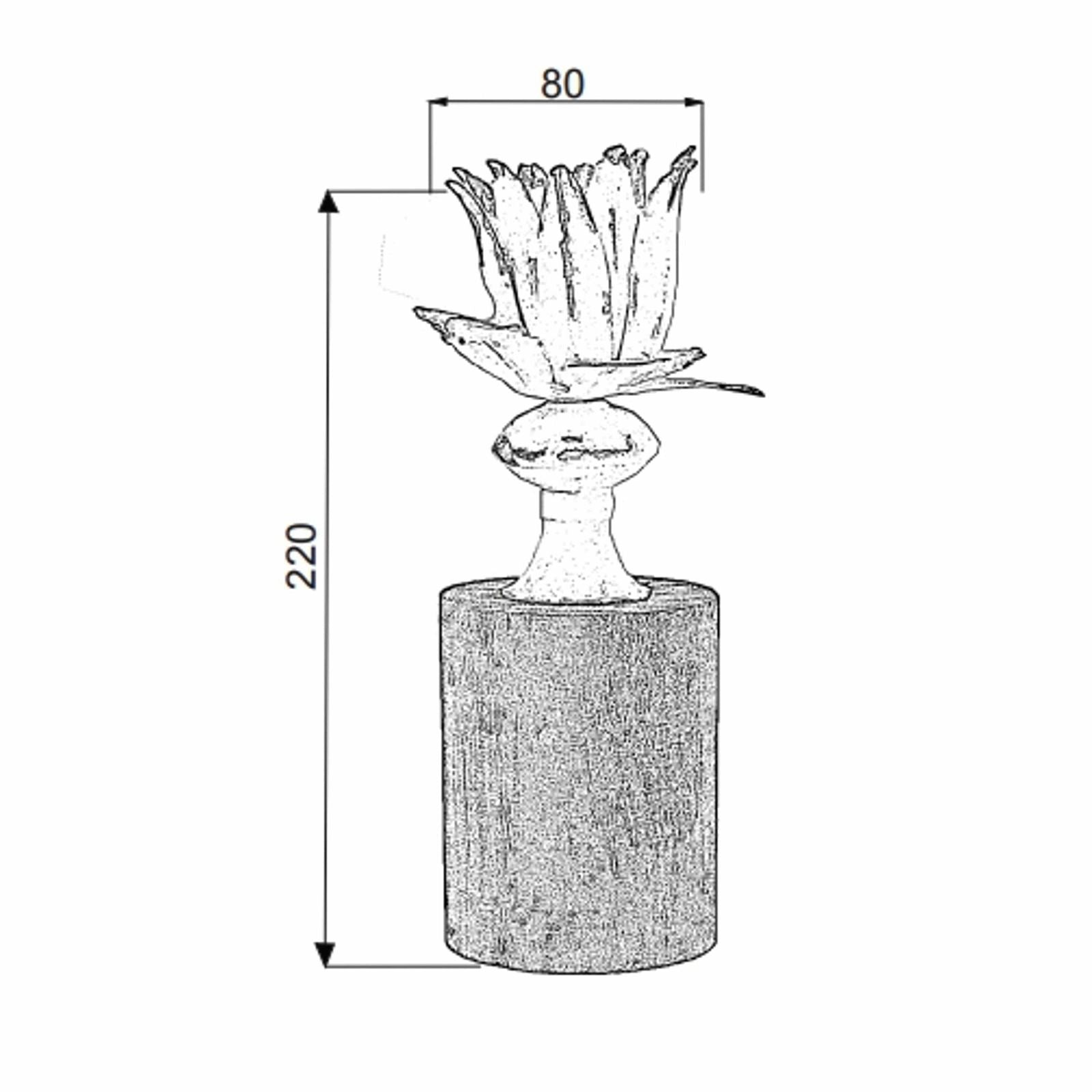 Urban Style Metal Flower Candle Holder with Wooden Base - Elegant Home Decor for Living Room, Dining Table & Wedding Centerpieces