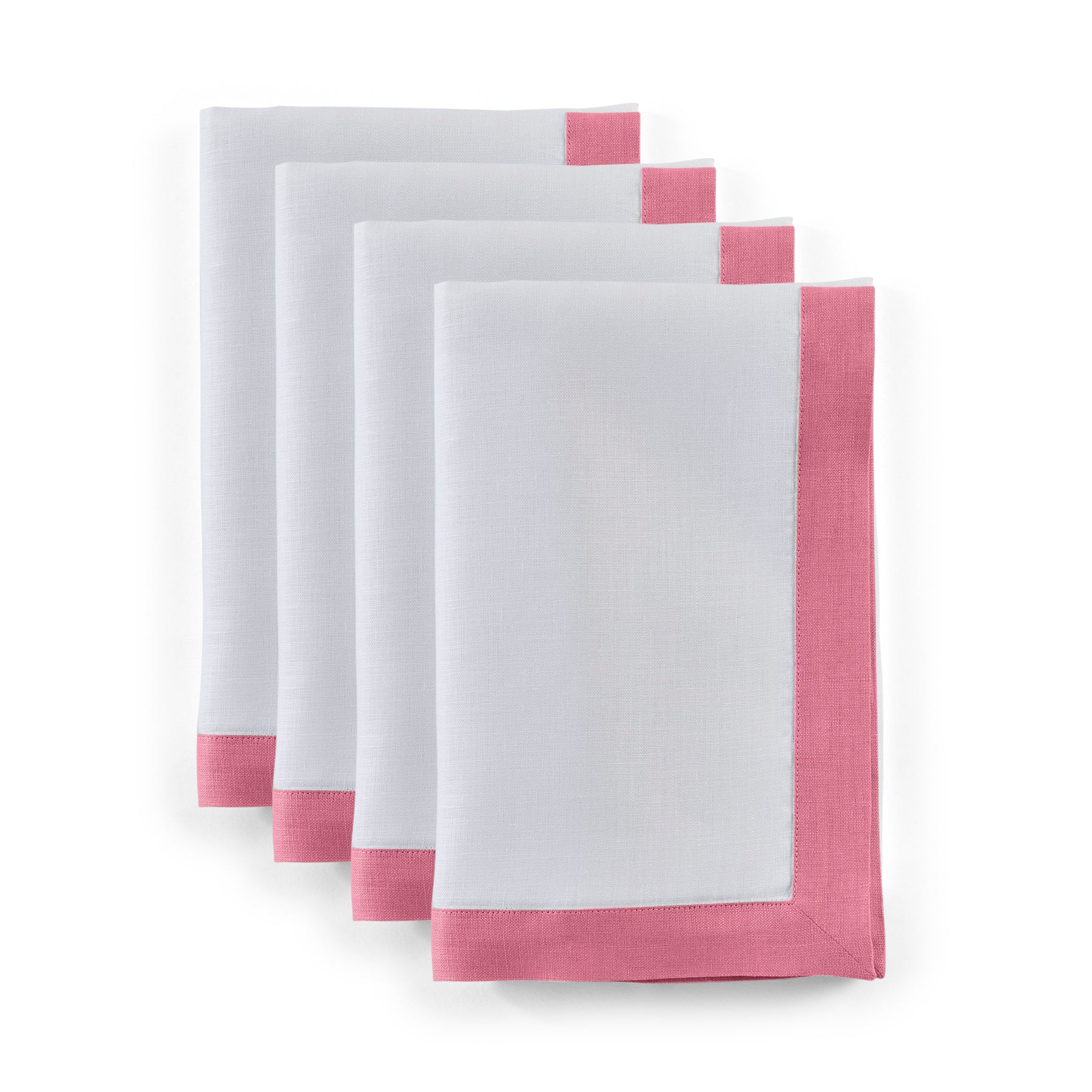 Premium Classic Cotton Napkins - Set of 4 for Elegant Dining, Dinner Parties & Home Decor - Soft & Absorbent Table Linens