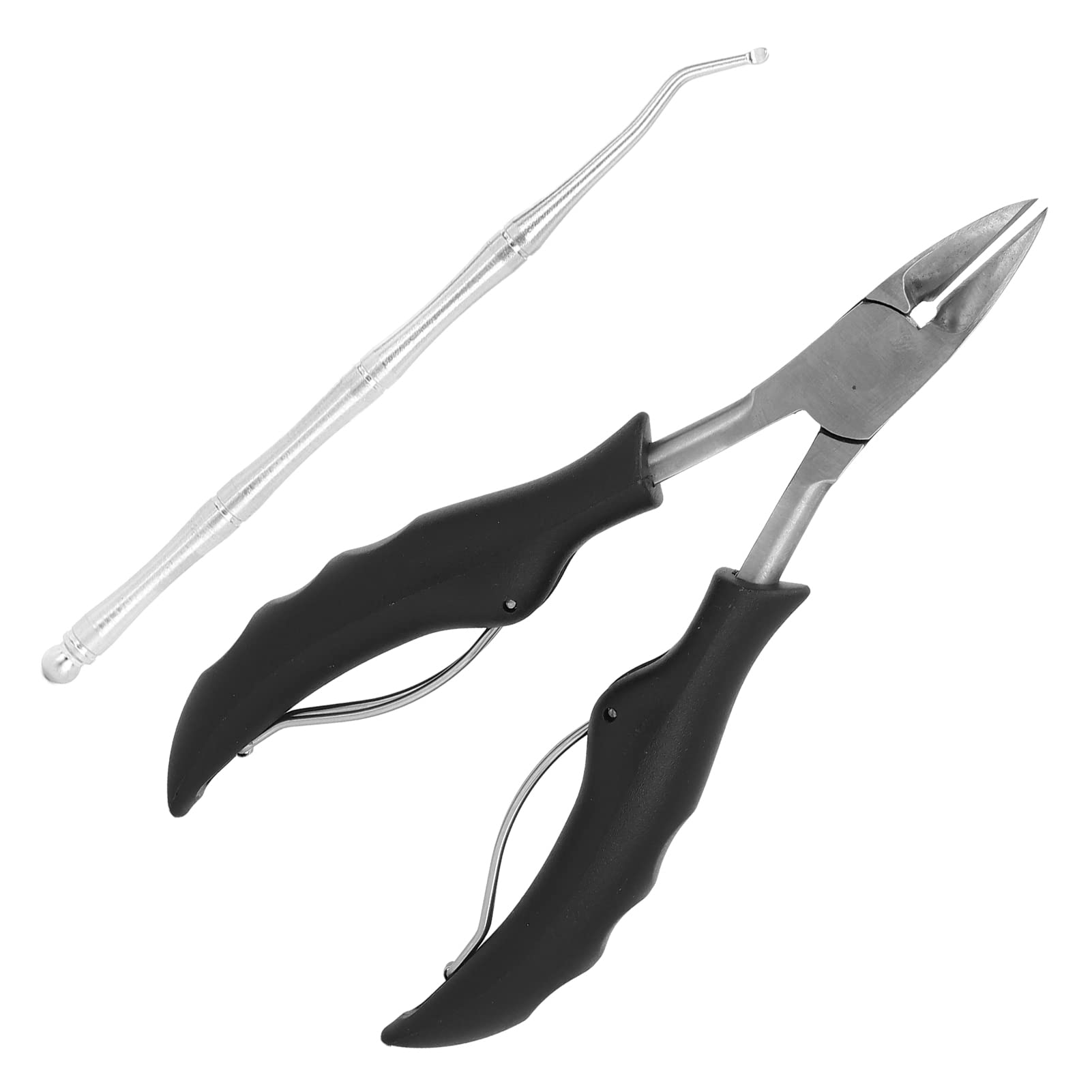 Professional Podiatrist Nail Scissors Set - Olecratic Nail Clippers & Toenail Scissors Kit for Thick & Ingrown Nails - Premium Pedicure & Cuticle Remover Tools for Men & Women - Perfect for Home Pedicures & Professional Nail Care