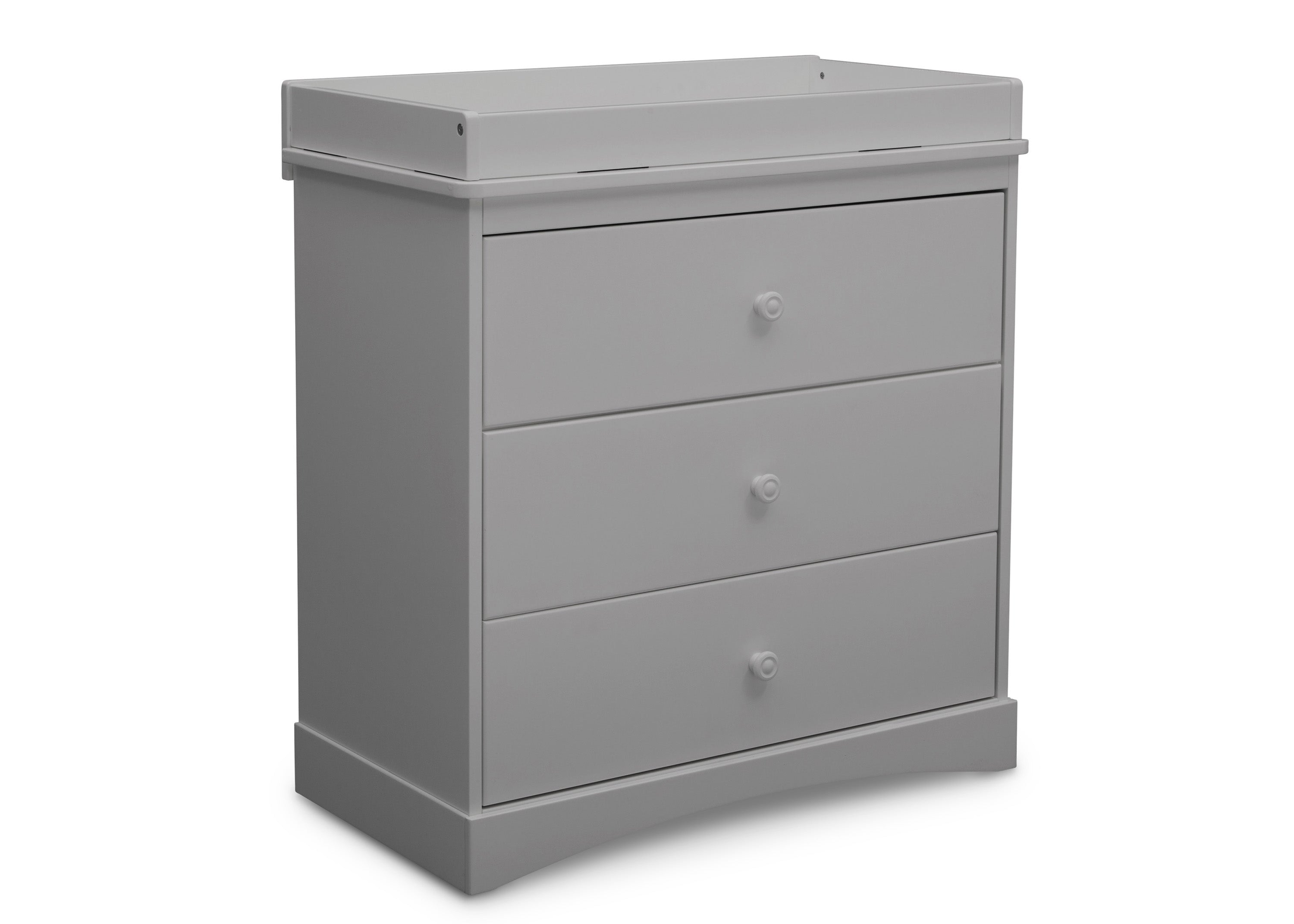 Sutton 3-Drawer Baby Dresser with Changing Table Top & Safety Interlocking Drawers - Perfect Nursery Storage Solution for Diapers, Clothes & Baby Essentials