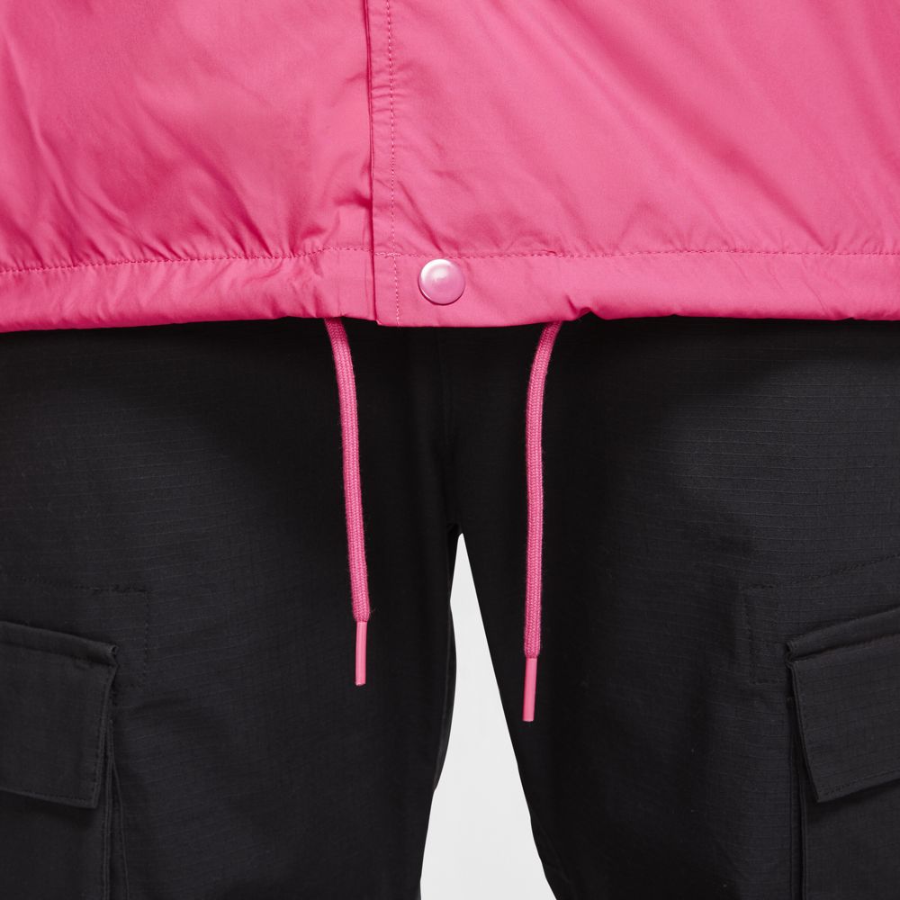 Nike SB Men's Skateboarding Jacket - Watermelon/White - Lightweight & Durable for Skateboarding, Streetwear & Outdoor Activities