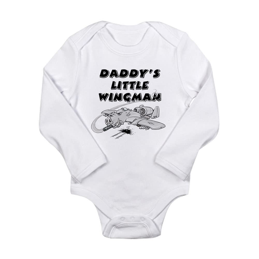 Daddy's Little Wingman Baby Bodysuit - Cute Infant Onesie for Boys & Girls | Perfect for Father's Day, Family Photos & Aviation-Themed Outfits