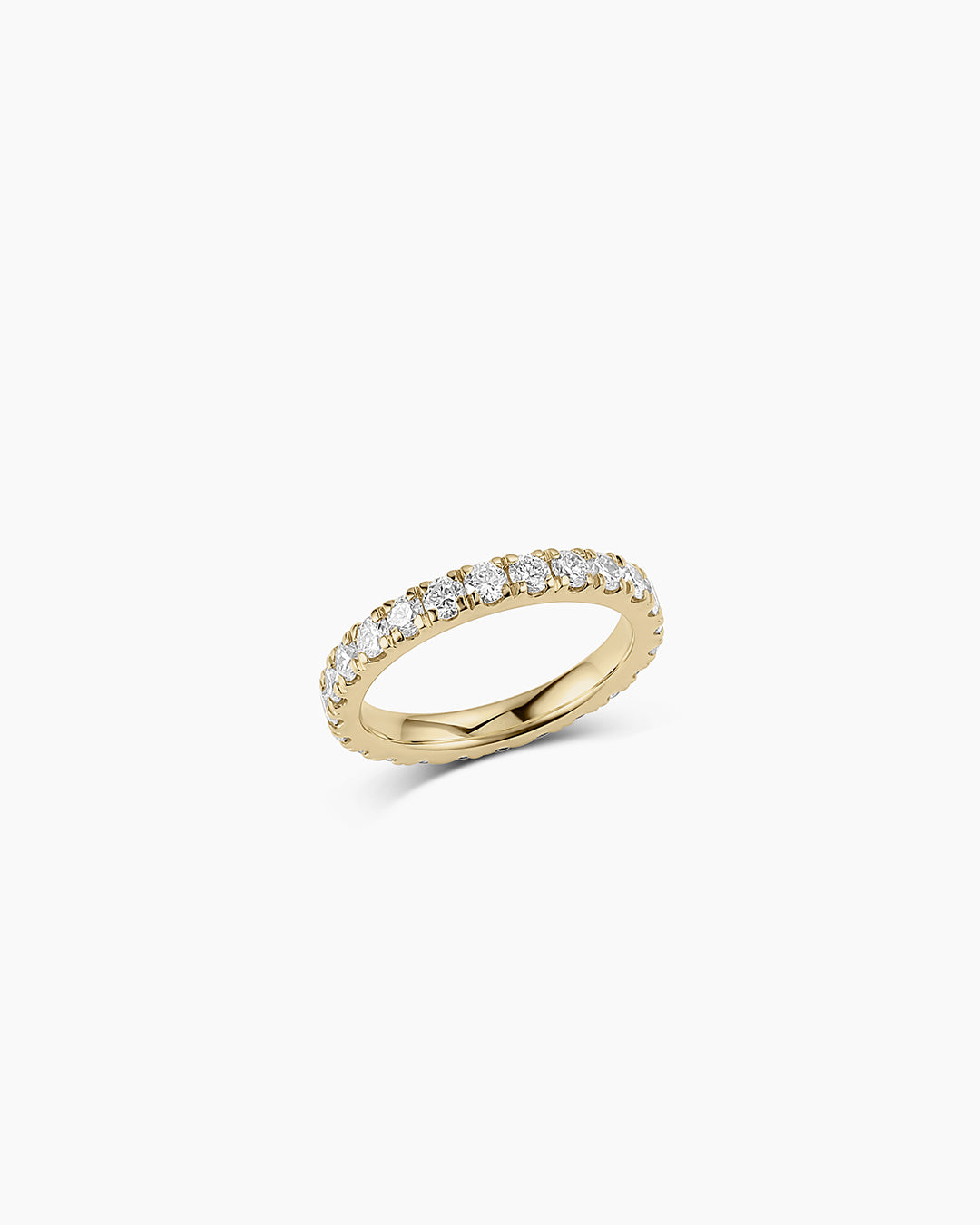 Lab Grown Diamond Eternity Ring 2.6mm - Durable & Ethical Wedding Band for Women, Perfect for Anniversaries, Engagements & Everyday Elegance