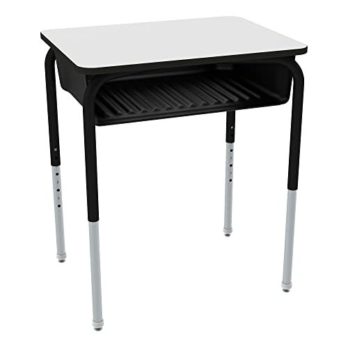 Whiteboard Top, Black Book Box,black Frame