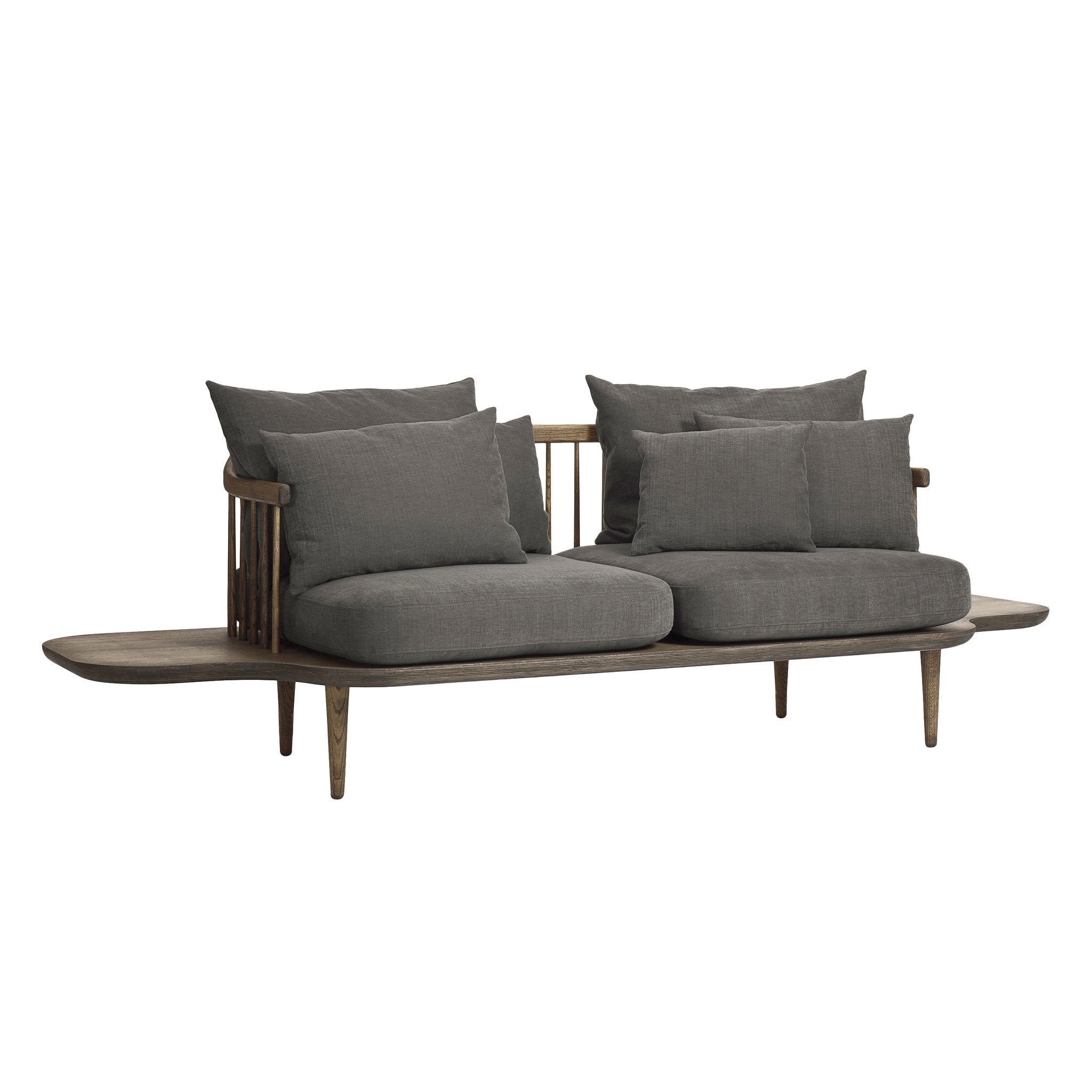 FLY SC3 2-Seater Sofa with Side Tables - Modern Living Room Furniture for Small Spaces | Perfect for Apartments, Condos & Cozy Home Decor