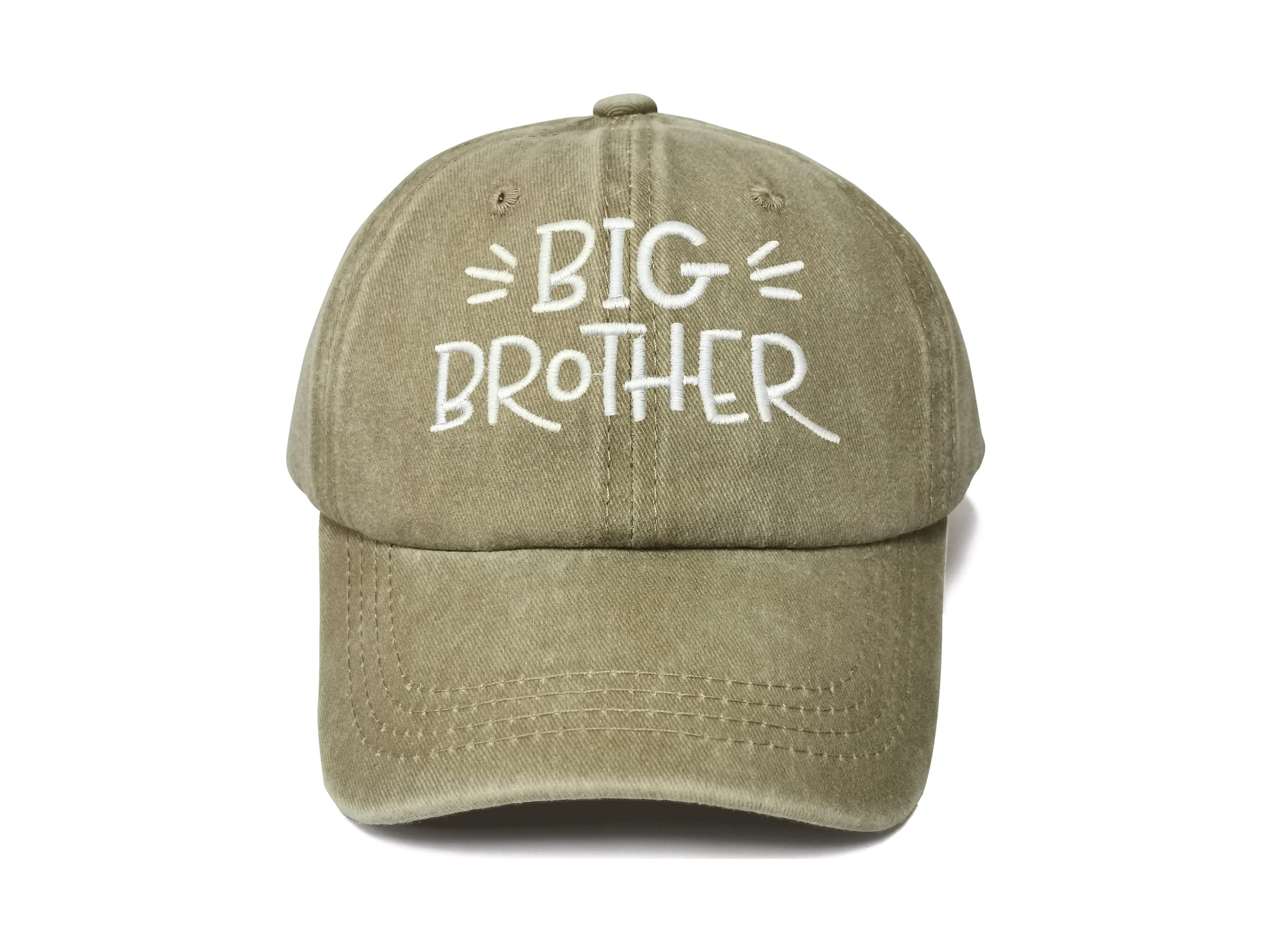 Hepandy Embroidered Brother Hats for Men - Casual & Streetwear