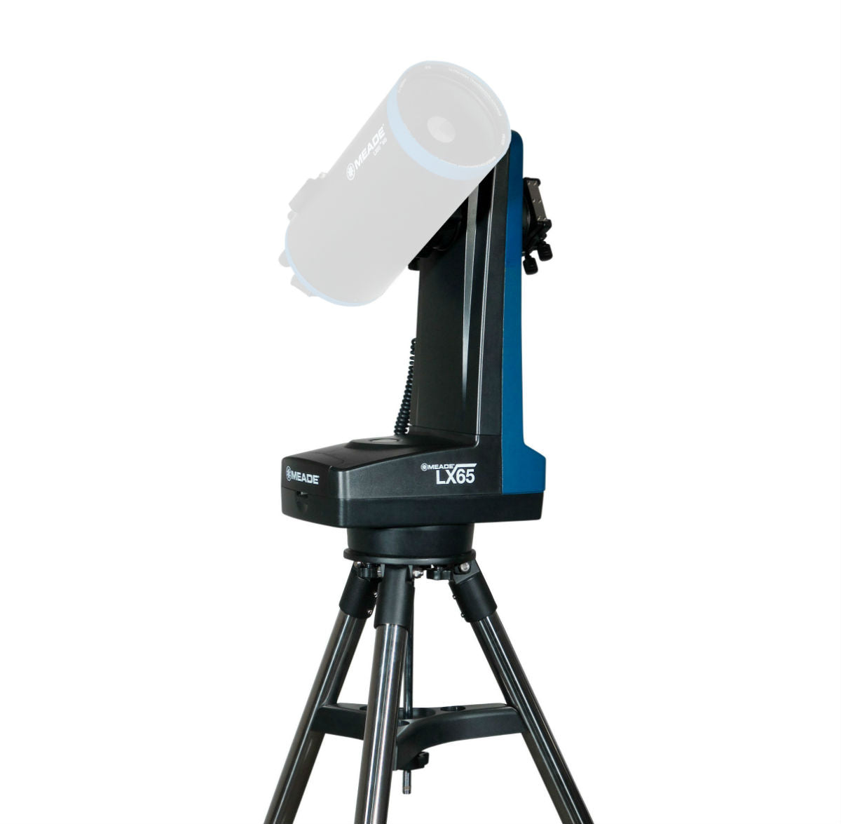 Meade LX65 Alt AZ Single Arm GoTo Mount & Tripod with AudioStar 228000 - Professional Telescope Mount for Astronomy Enthusiasts - Perfect for Stargazing, Astrophotography & Backyard Observations