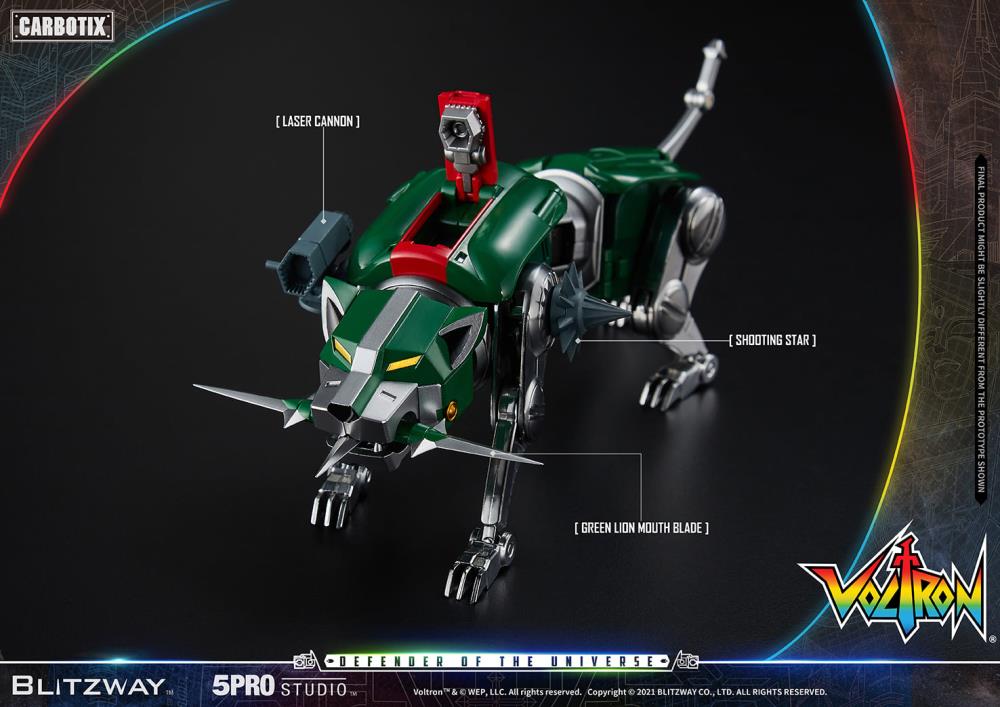 Blitzway Voltron: Defender of the Universe Carbotix Series Collectible Action Figure - Perfect for Display, Anime Fans & Sci-Fi Collectors
