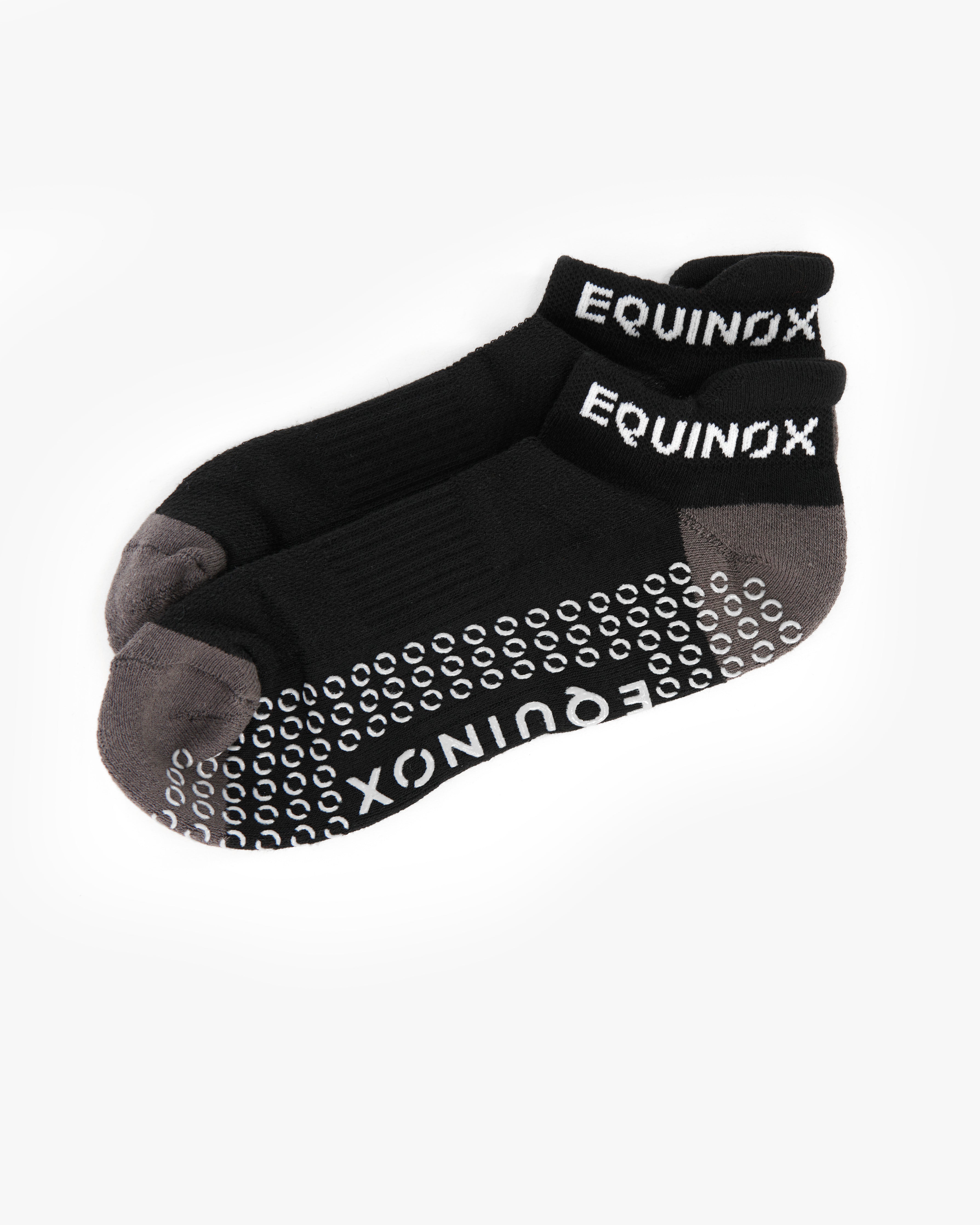 Equinox Low Cut Pilates & Barre Grip Socks - Non-Slip Yoga Socks for Women, Dance Workout & Fitness Training - Perfect for Studio, Home Exercise & Gym Sessions