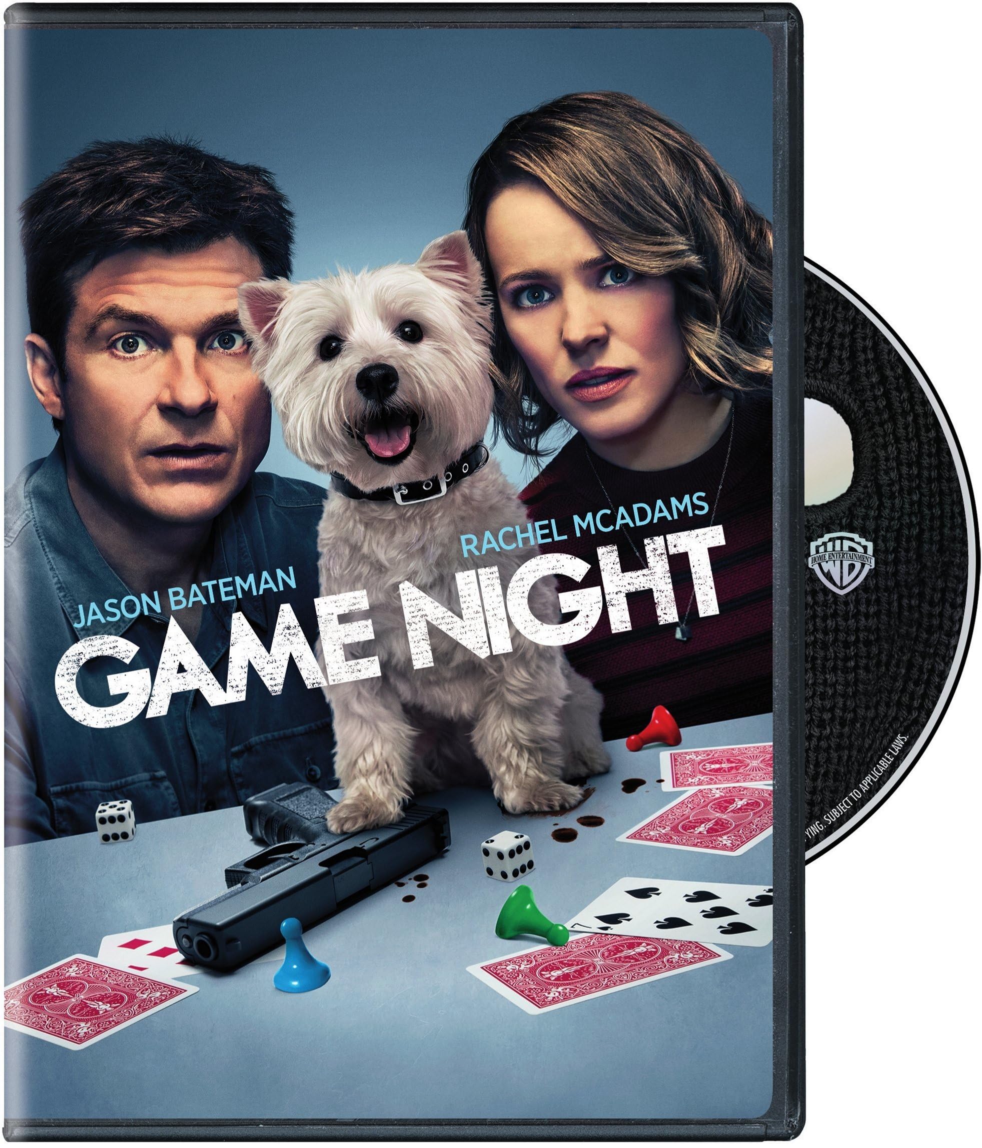 Game Night DVD - Hilarious Comedy Movie for Family & Friends Movie Night - Perfect for Parties, Gatherings & Relaxing at Home
