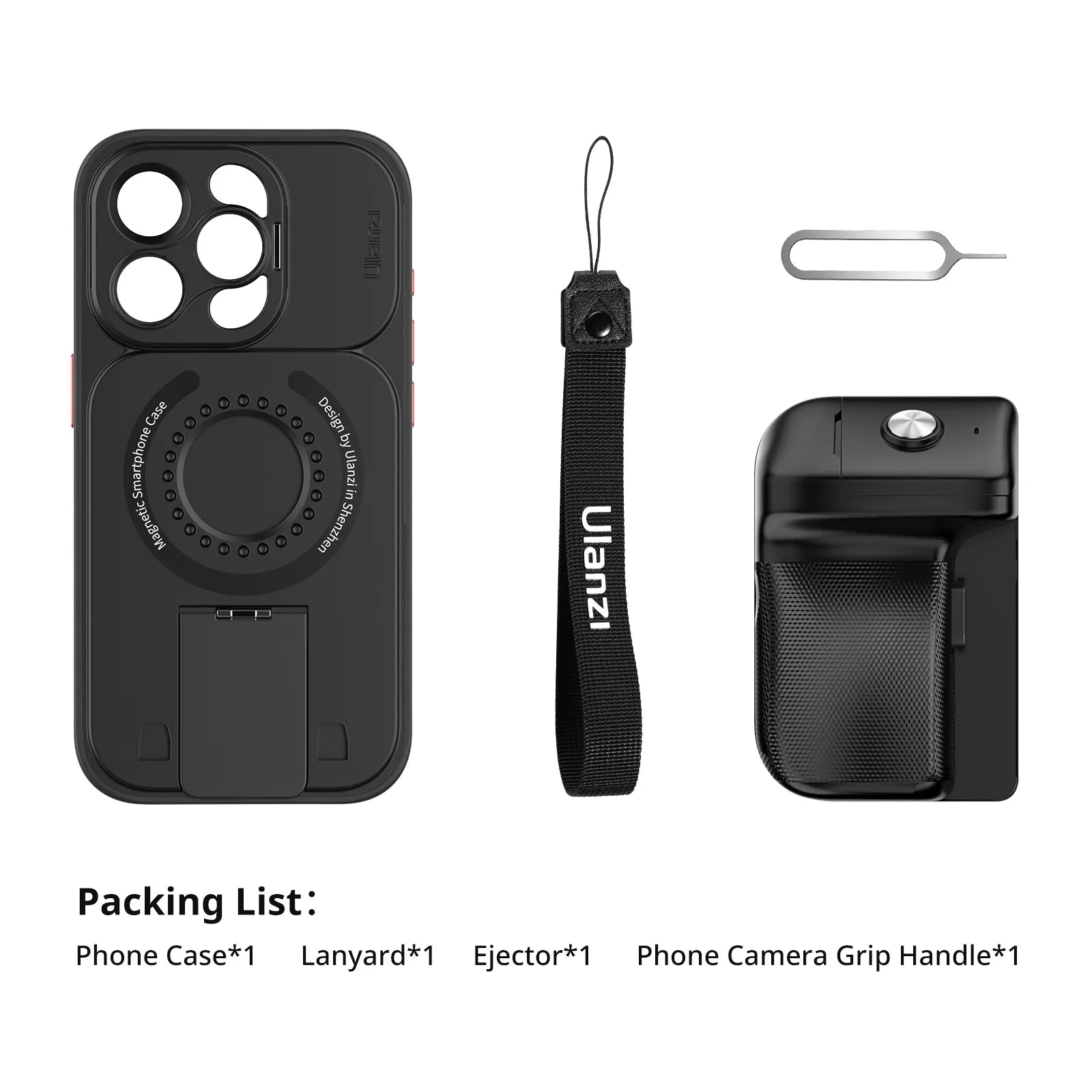Ulanzi O LOCK Smartphone Video Stabilizer Kit for iPhone 15 Pro & Pro Max - Perfect for Vlogging, Live Streaming & Content Creation