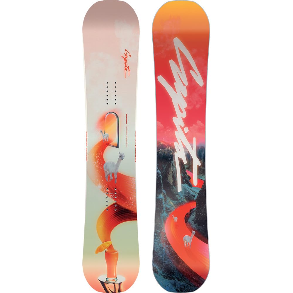 CAPiTA Space Metal Fantasy Women's Snowboard - All-Mountain Freestyle Snowboard for Women | Perfect for Park, Powder & Groomed Runs