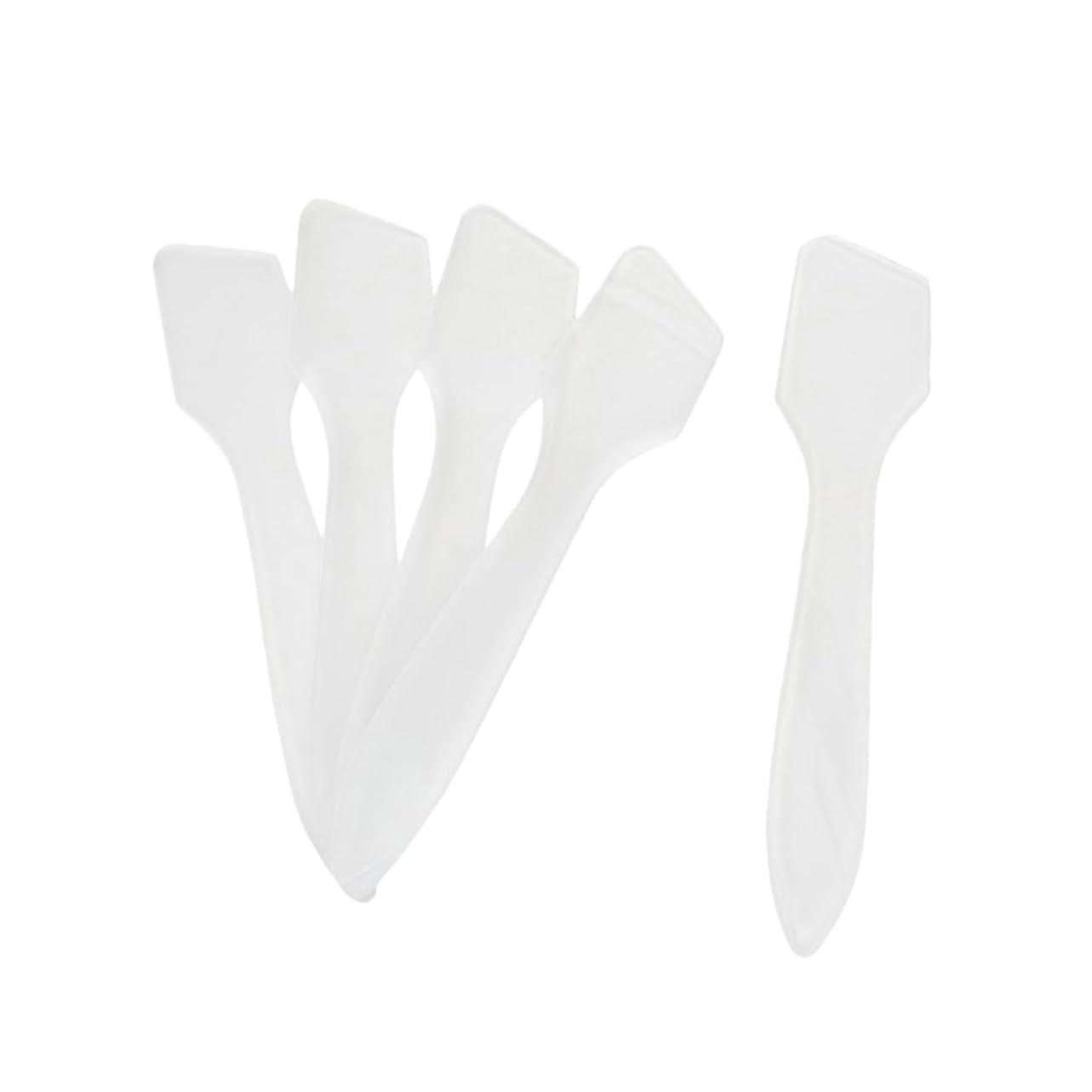Healeved 300pcs Disposable Makeup Spatulas - Face Mask Scoop, Lip Gloss Applicator, Cream Spreader - Perfect for Salon, Spa, Home Skincare & Makeup Application