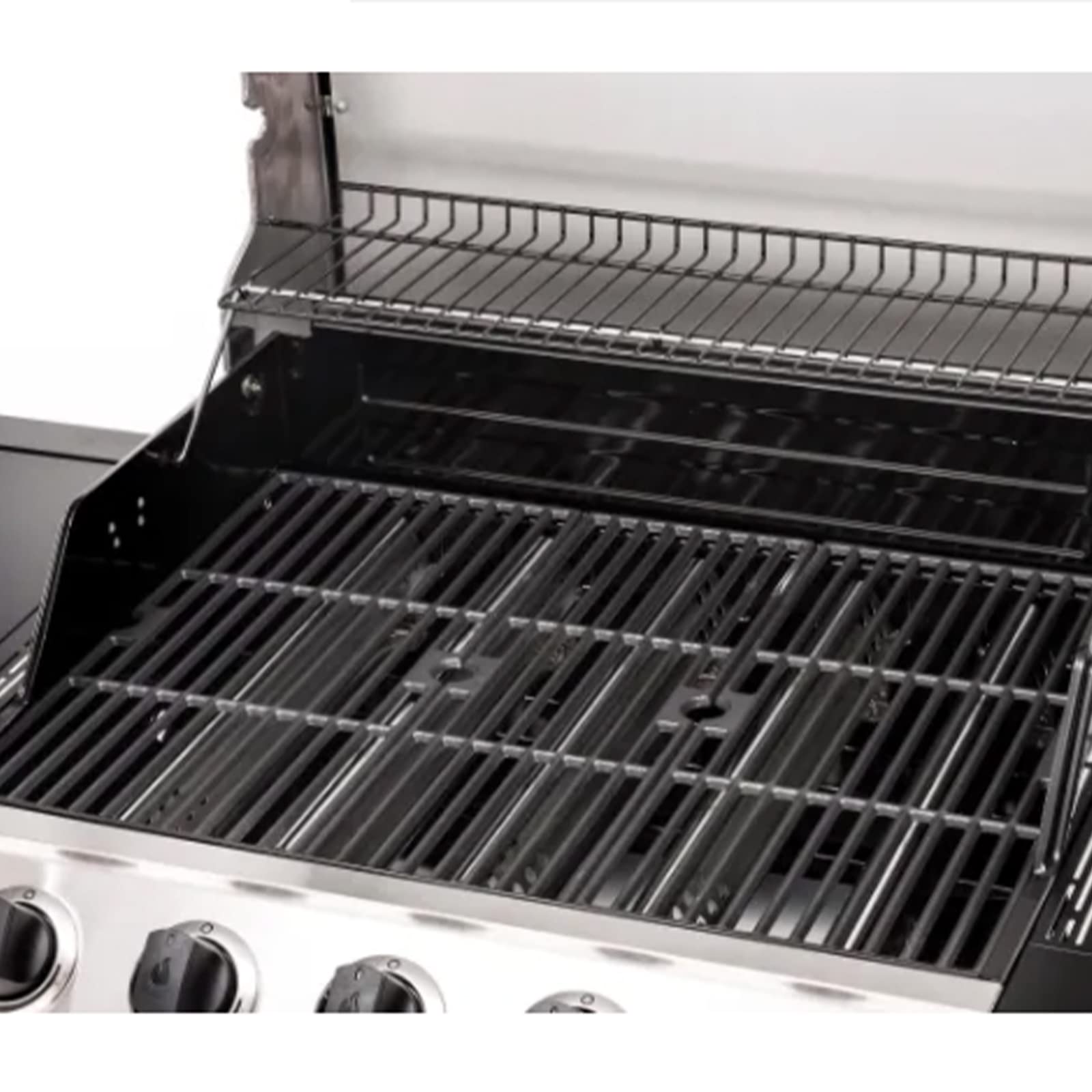 Charbroil Grill Replacement Parts - 5 Burner Grill Grates & Heat Plates - Compatible with Models 463347518, 463347519, 4633730139, 463373319, 463335517, 463342119, G470-5200-W1, G470-0004-W1A, G321-4C00-W1 - Perfect for BBQ Grill Repair & Maintenance