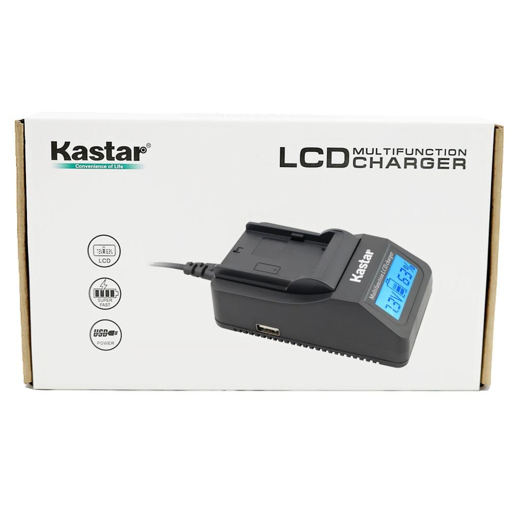 Kastar Ultra Fast Battery Charger for Pentax D-LI90 DLI90 - Compatible with K-01, K-3, K-5, K-5II, K-5IIs, K-7, 645D, 645Z Digital Cameras | Perfect for Travel Photography & Professional Shooting