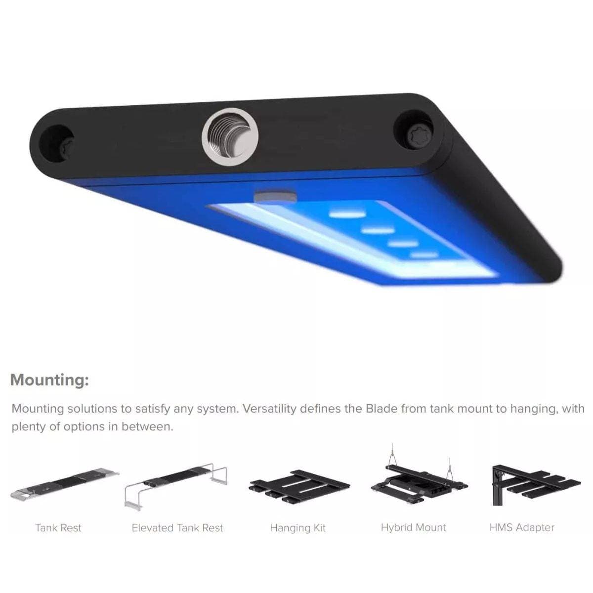 Blade Freshwater LED Aquarium Light - Energy Efficient Planted Tank Lighting for Aquatic Plants & Fish | Perfect for Home & Office Aquariums