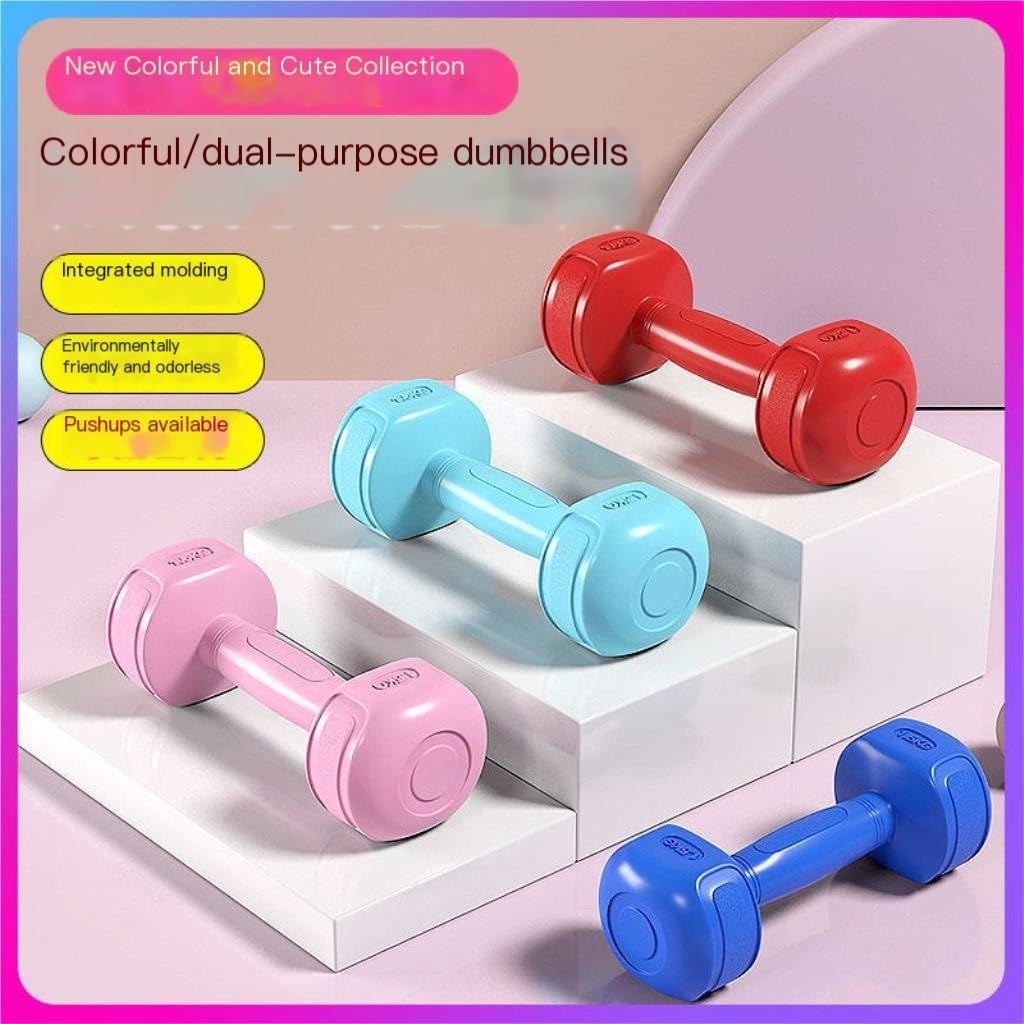 Dumbbell Set for Men & Women - Home Gym Equipment for Weight Loss, Arm Toning & Yoga - Perfect for Home Workouts & Fitness Training
