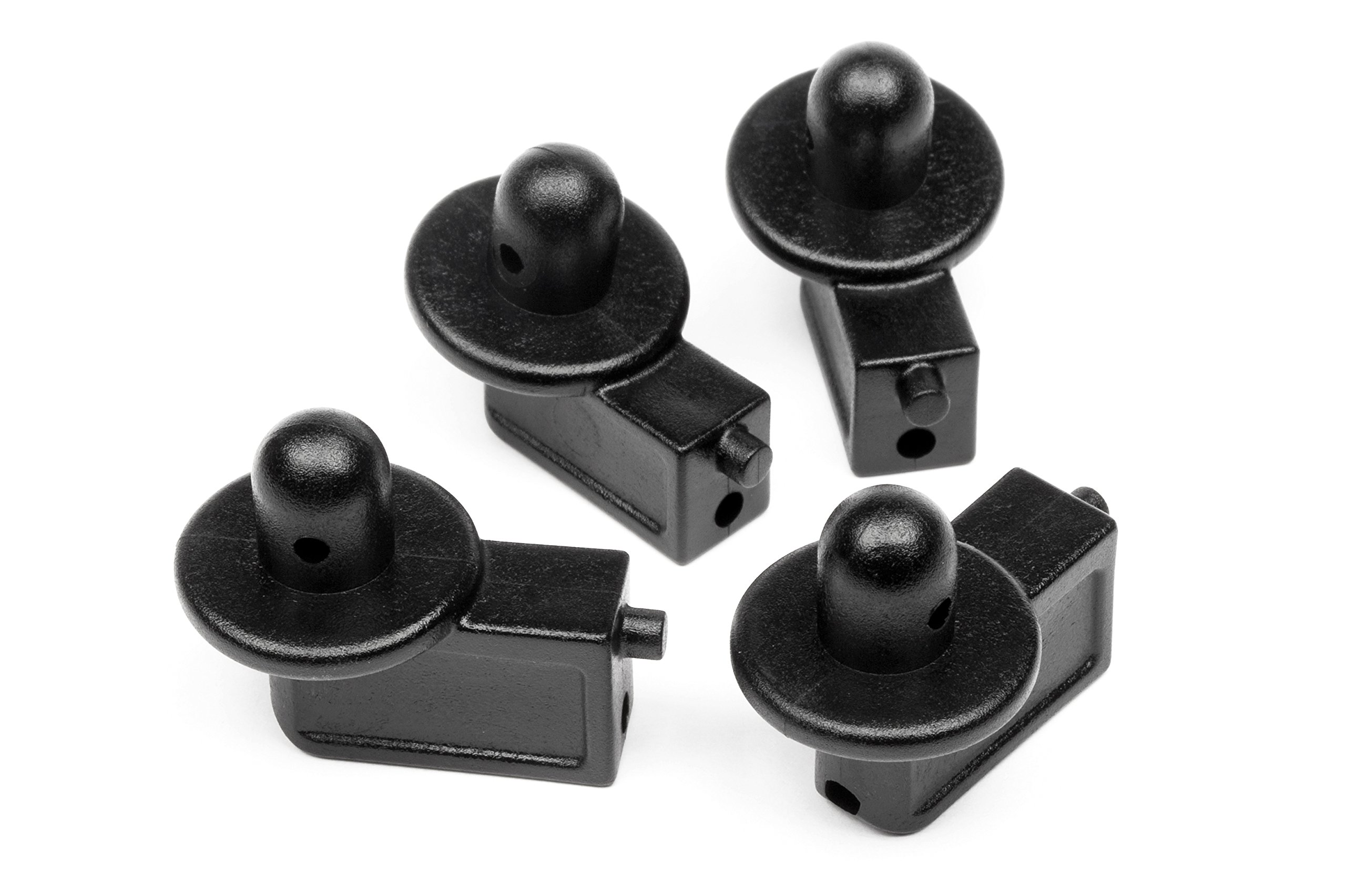Hot Bodies 67822 Universal Body Mount Set - Durable Replacement Kit for RC Cars, Trucks & Off-Road Vehicles - Perfect for Racing, Crawling & DIY Upgrades