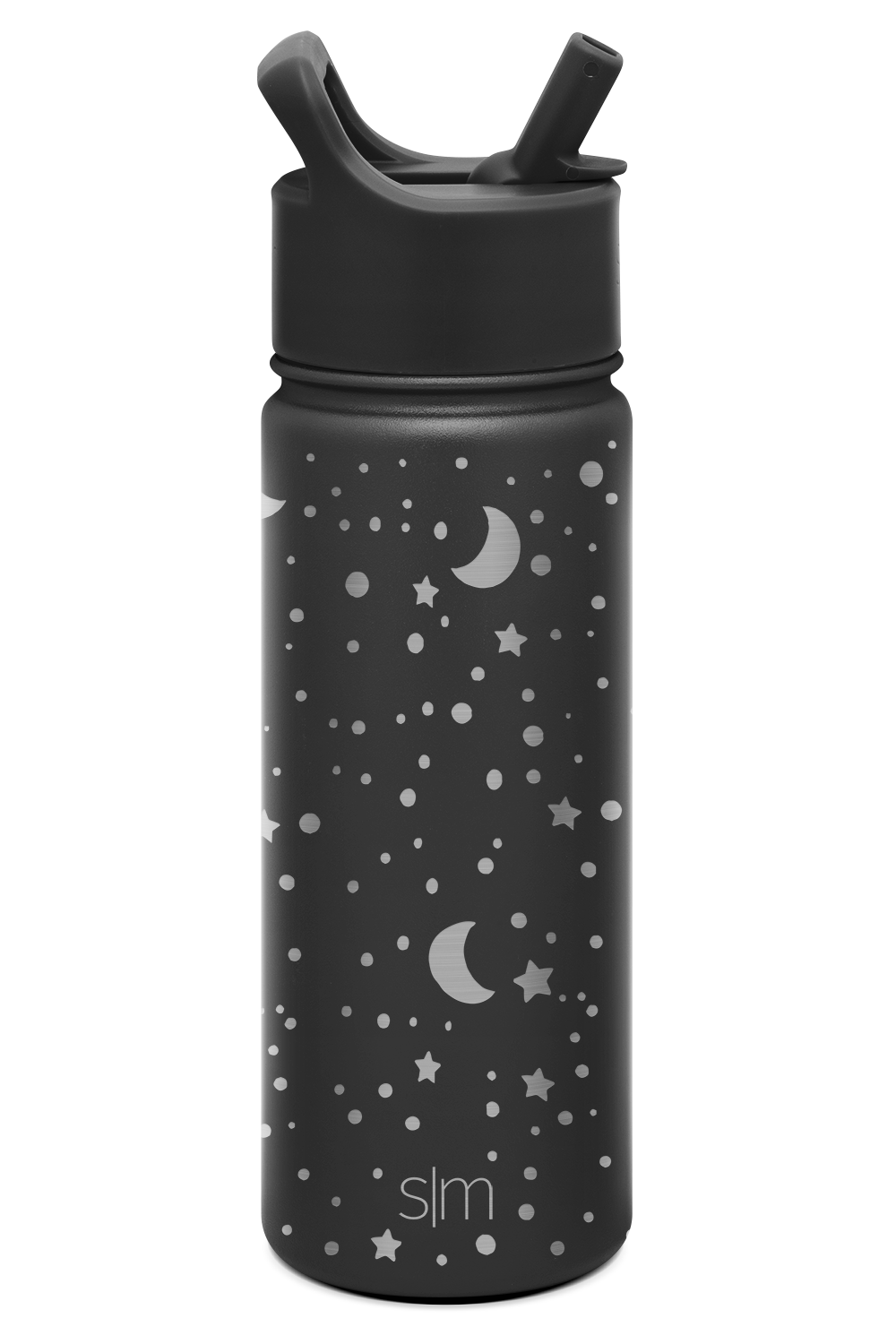 Summit Insulated Stainless Steel Water Bottle with Leak-Proof Straw Lid - 20oz, BPA-Free, Hot & Cold Drink Thermos for Hiking, Gym, and Outdoor Activities
