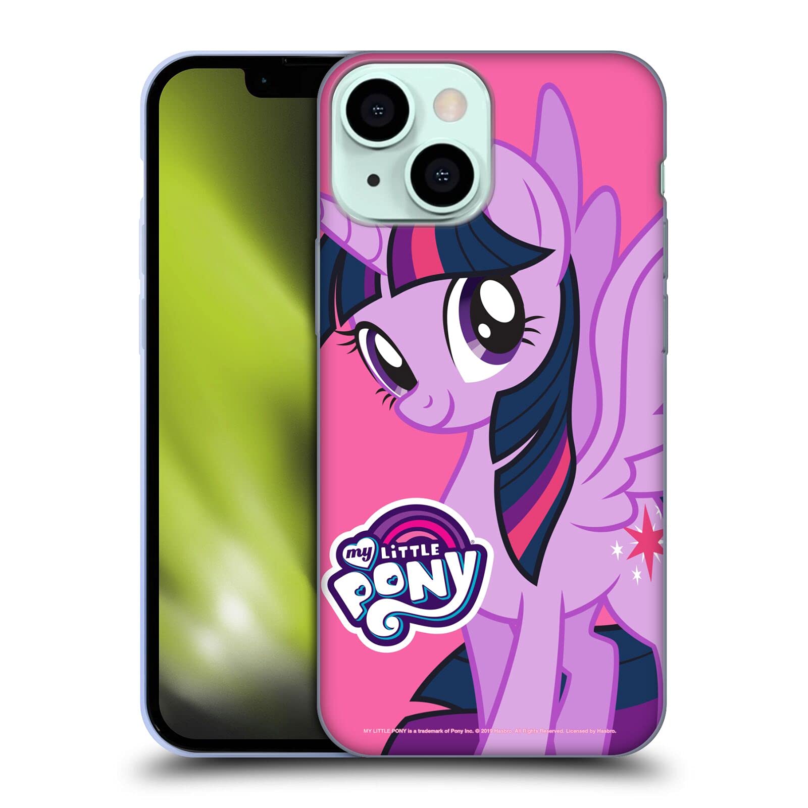 Head Case Designs My Little Pony Twilight Sparkle iPhone 13 Mini Case - Officially Licensed Soft Gel Cover for School, Work & Everyday Use