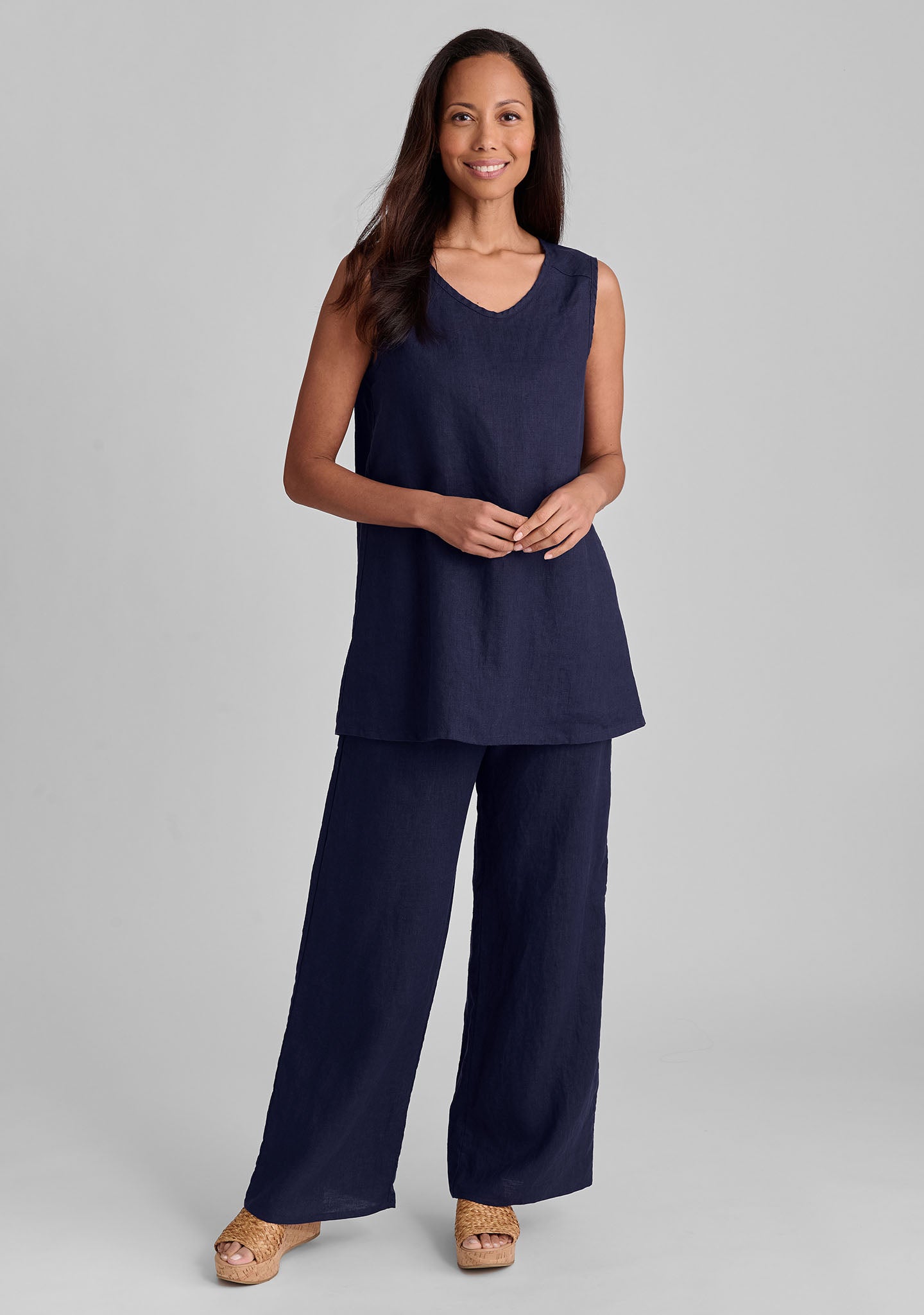 Dreamy Linen Tank Top for Women - Soft Breathable Summer Casual Shirt | Perfect for Beach, Vacation & Everyday Wear