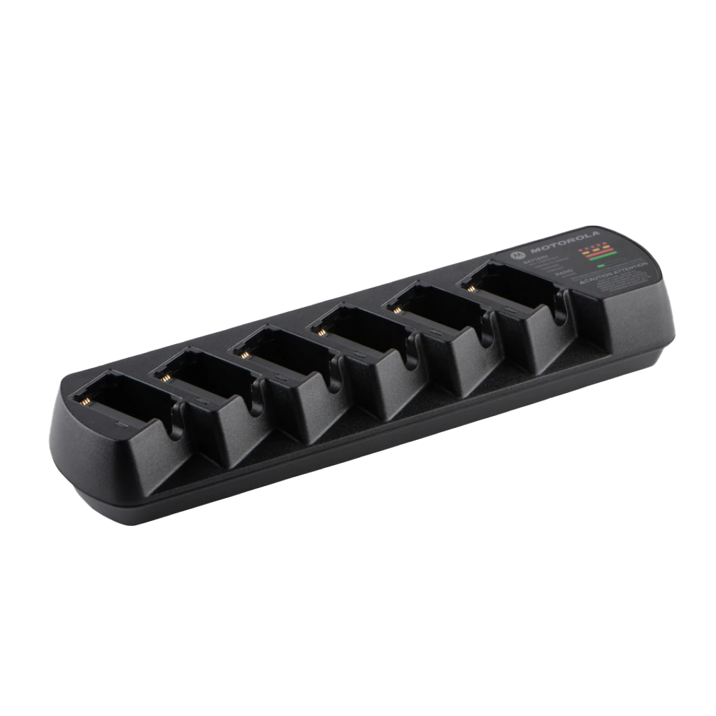 Motorola PMLN6687 Multi-Unit Charger - Fast Charging Station for 6 Devices | Home & Office Use | Compatible with Motorola Radios & Walkie Talkies