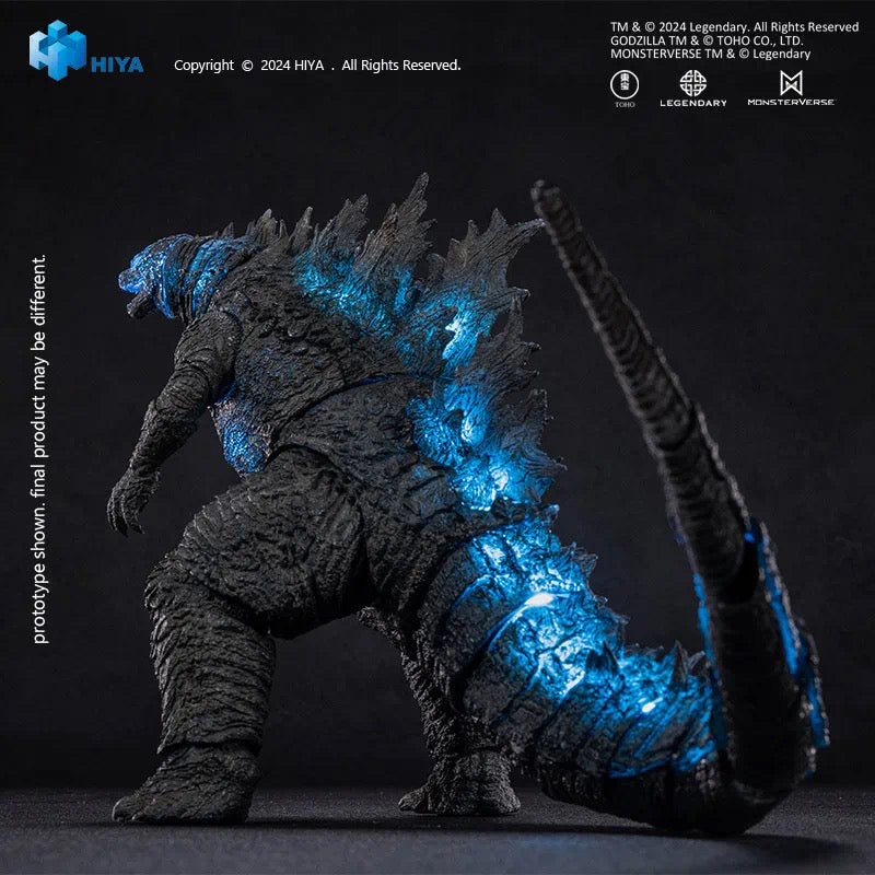Pre-Order Hiya 7-Inch 18cm Godzilla vs Kong Heat Ray Godzilla Action Figure - Exquisite Collectible for Movie Fans & Display