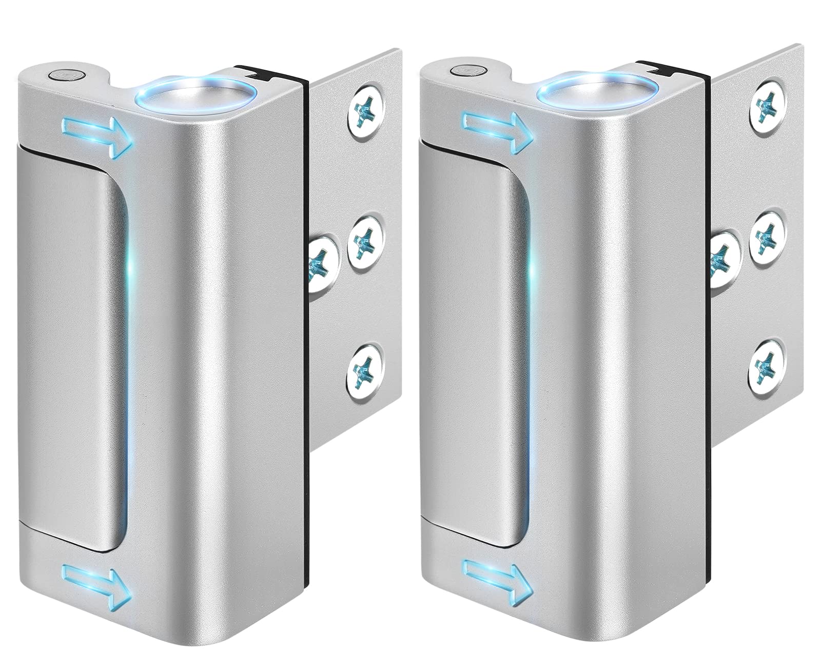 Upgraded Home Security Door Lock - Childproof & Heavy Duty 800 lbs Capacity for Inward Swing Doors | Extra Safety Latch for Apartments & Houses | Perfect for Front Doors, Bedrooms & Kids' Safety Protection